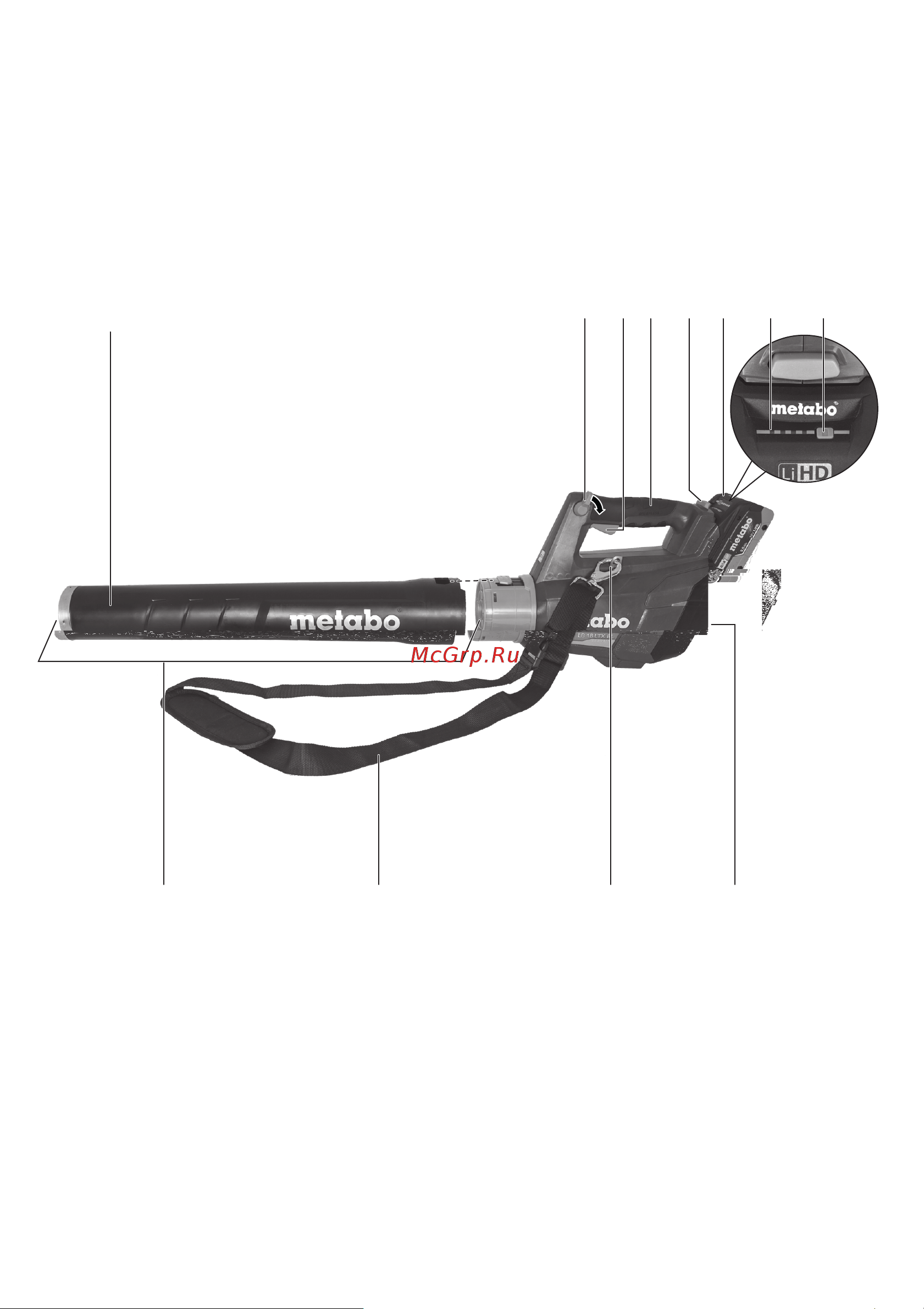 Metabo LB 18 LTX BL 601607850 Инструкция к Metabo LB 18 LTX BL 601607650 онлайн [2/76] 840326