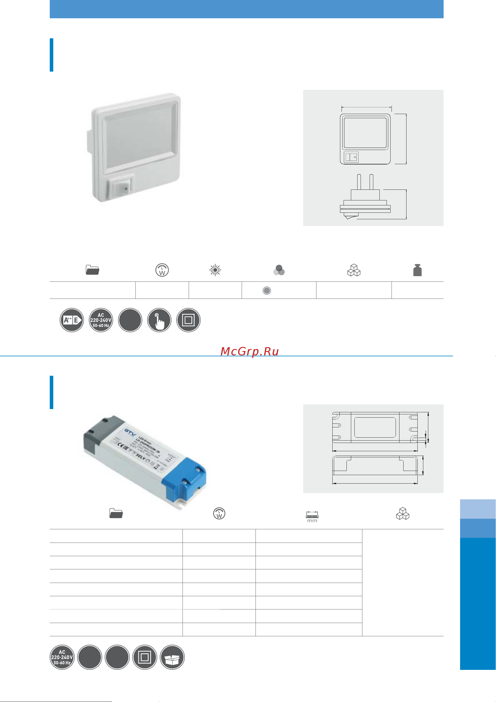 GTV для светодиодов led, we: 220v-240 v, 50 hz wy, ip 20; 12 v dc/33w LD-ZASPRO33W-30 техническая карта онлайн