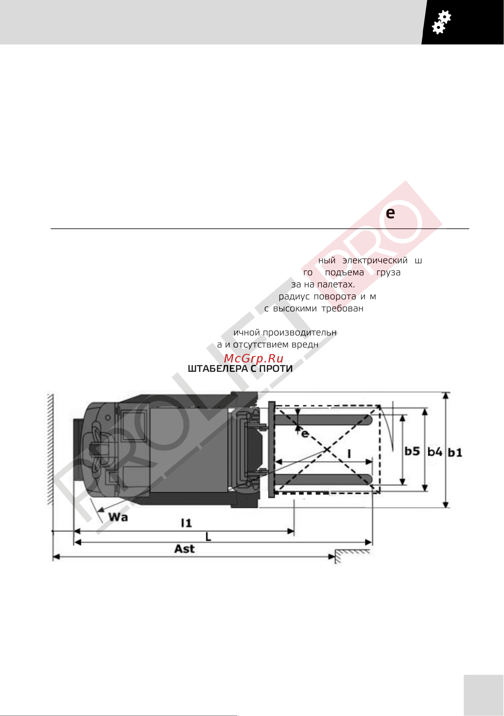 PROLIFT PRO грузоподъемность 1600 кг, высота подъёма 5000 мм SRV 1650 РУКОВОДСТВО ПО ЭКСПЛУАТАЦИИ PROLIFT PRO SRV онлайн [7/60] 840642