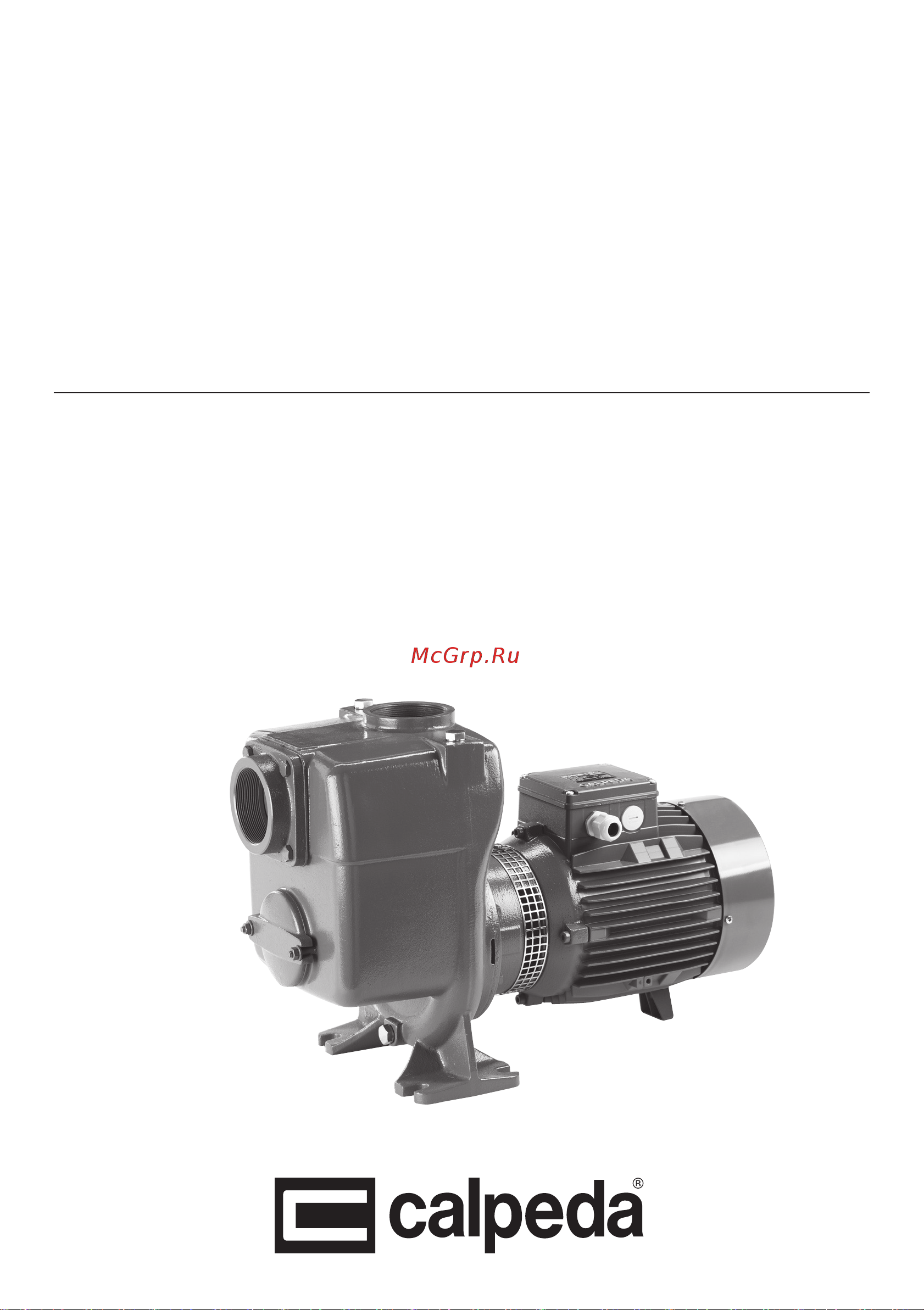 CALPEDA A 80-170A/A 400/690/50 Hz 100398057 Инструкция по эксплуатации A онлайн