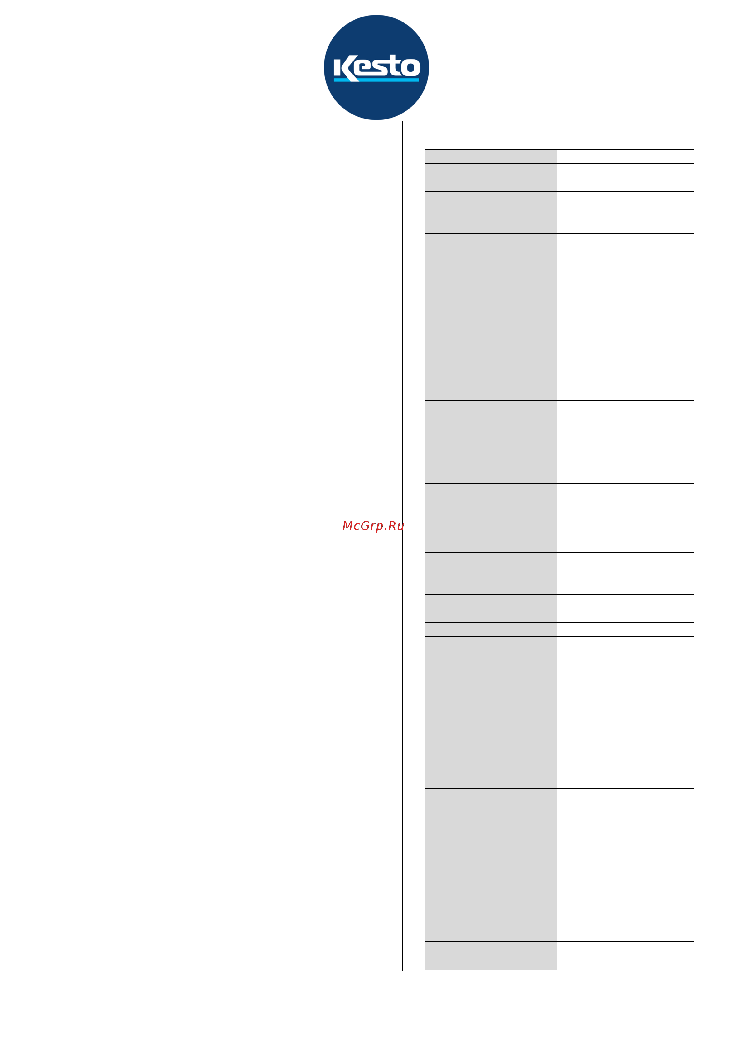 Kesto Multi floor, 20 кг 80733 Инструкция онлайн