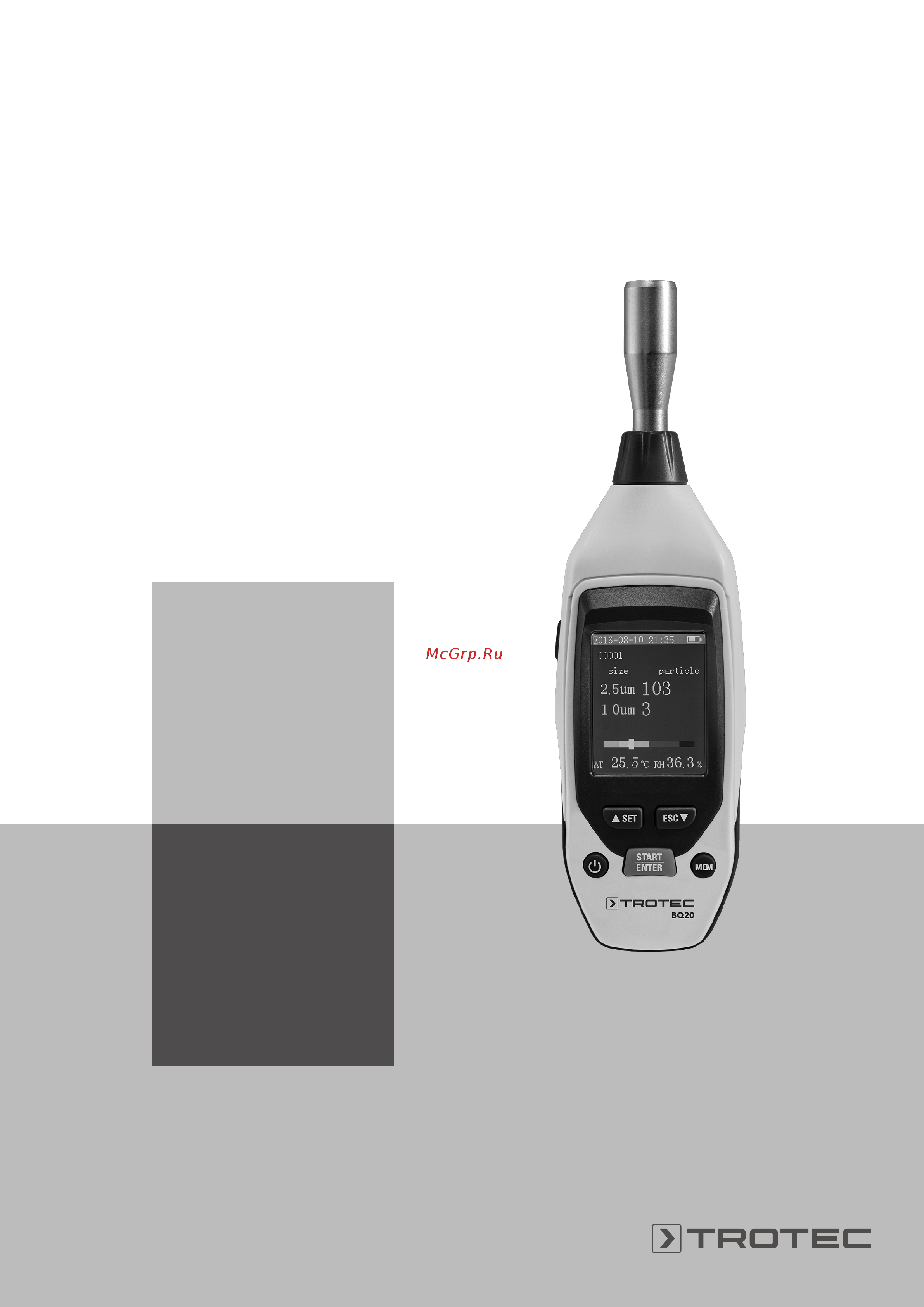 Trotec BQ20 3510205094 Руководство по эксплуатации онлайн