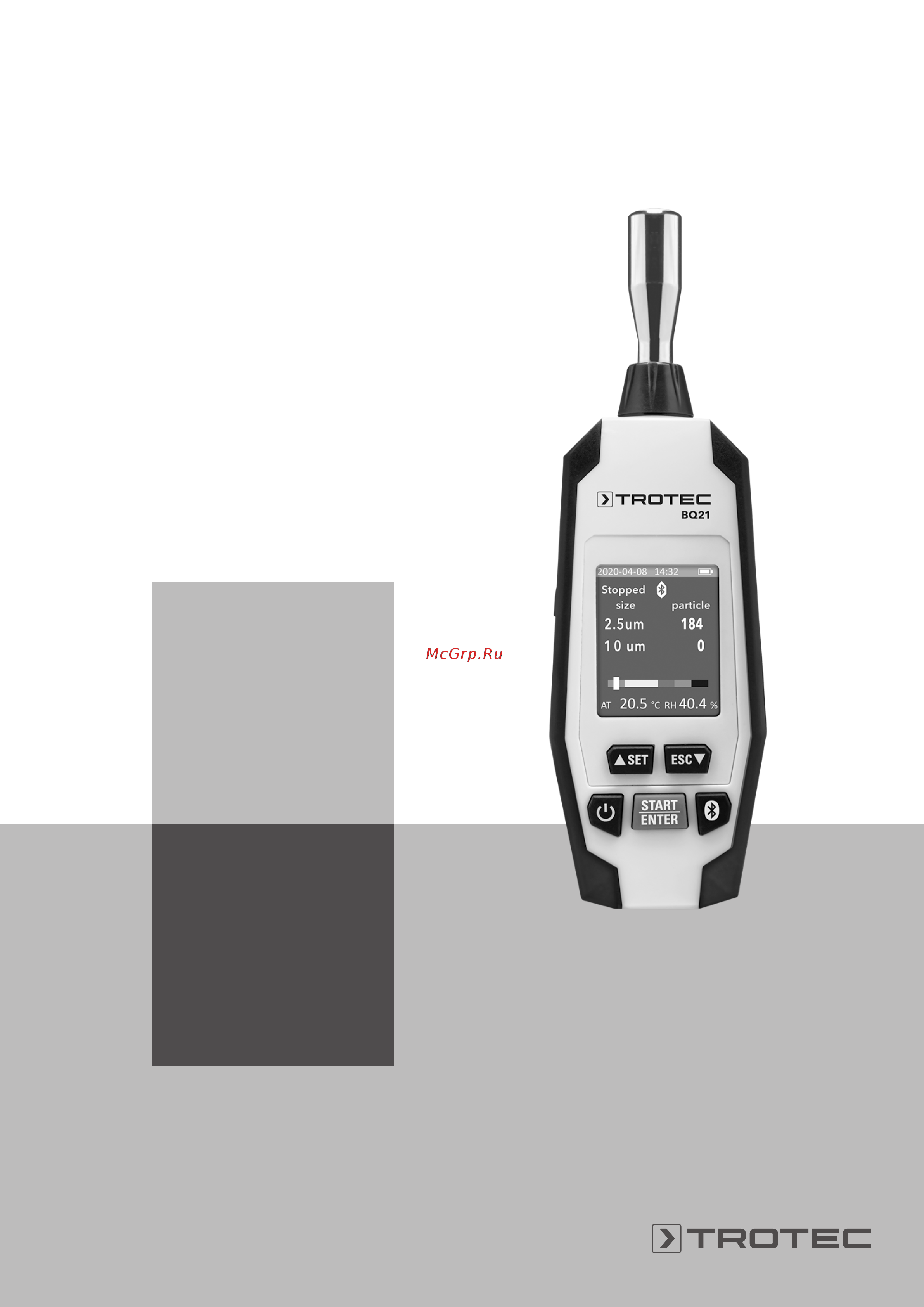 Trotec BQ21 3510205095 Инструкция к товару онлайн