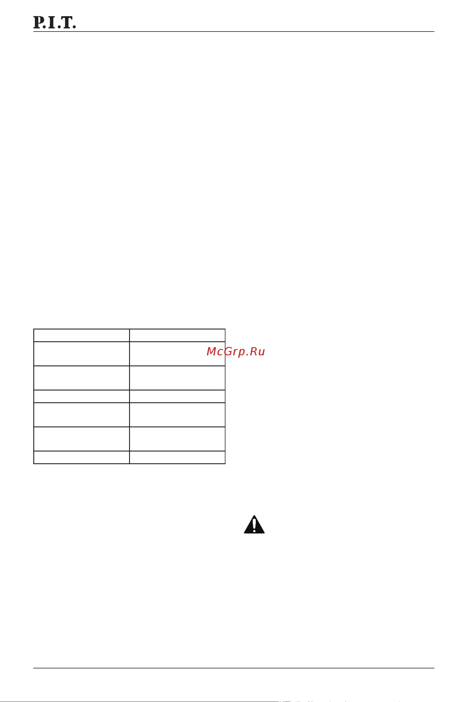 P.I.T. 120x100мм,1500Вт, 600-3000об/мин PWP120-C1 Инструкция к товару онлайн [12/20] 841175