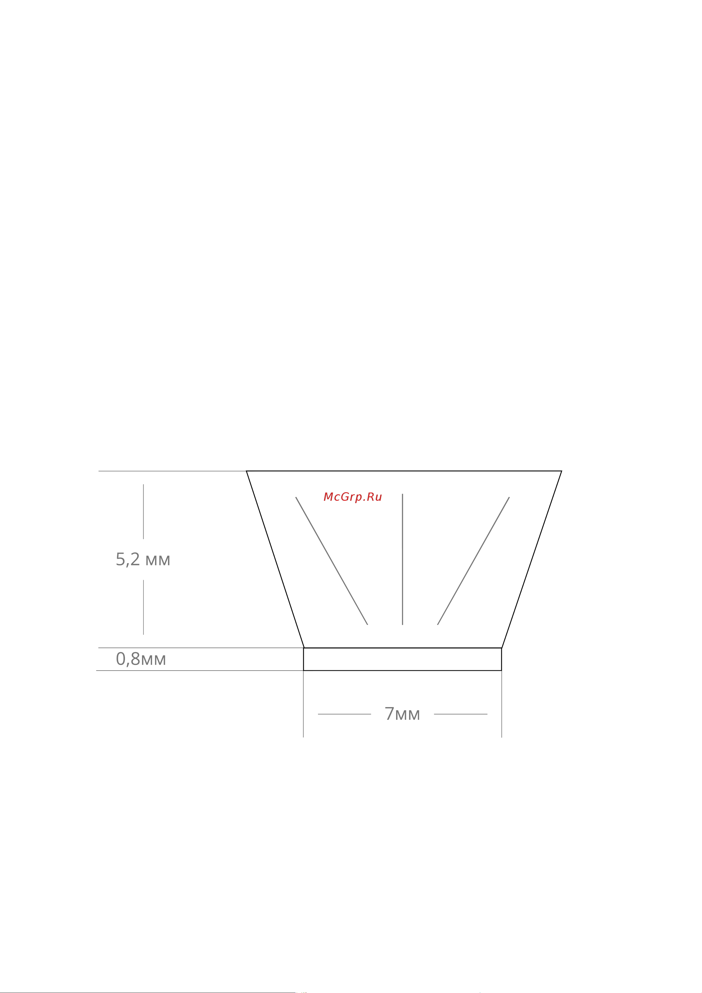 Mebax 7x6, молочно-белый, моноколор, 4Р, без клея, 150 м 00-00000064 Чертёж 7х6 онлайн