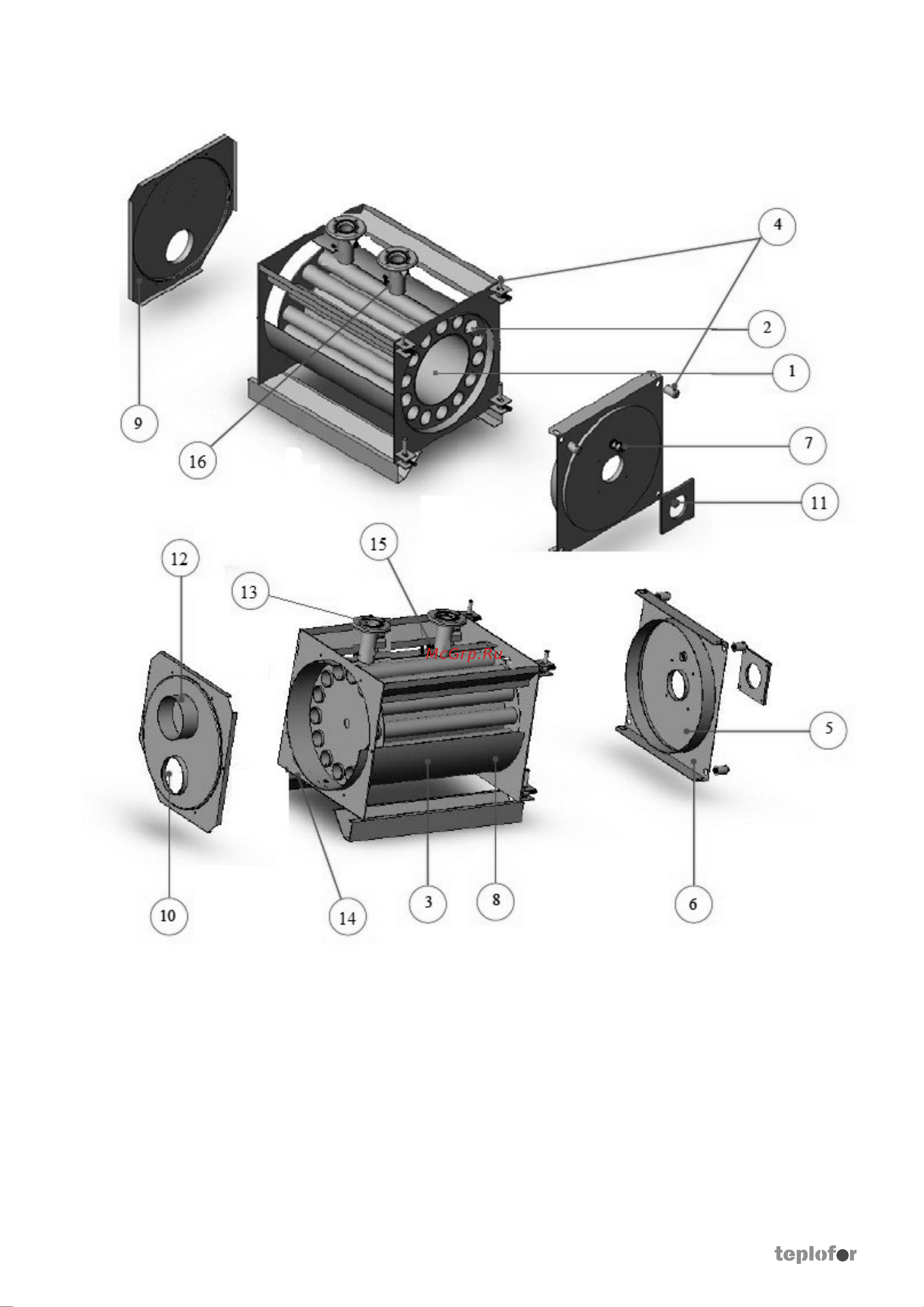 Teplofor Duplex GV2-D 2000 8880115 Паспорт онлайн [15/39] 841286