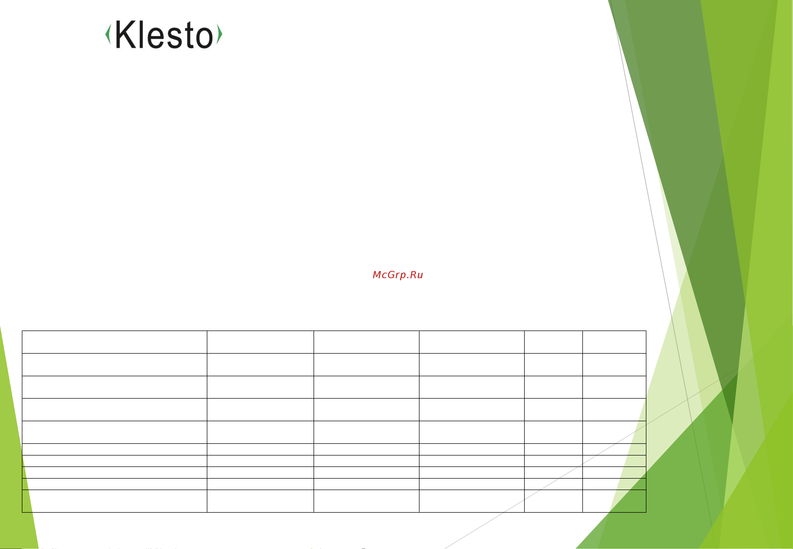 KlestO Smart 1R 1000654 Иструкция, паспорт онлайн [2/2] 841346