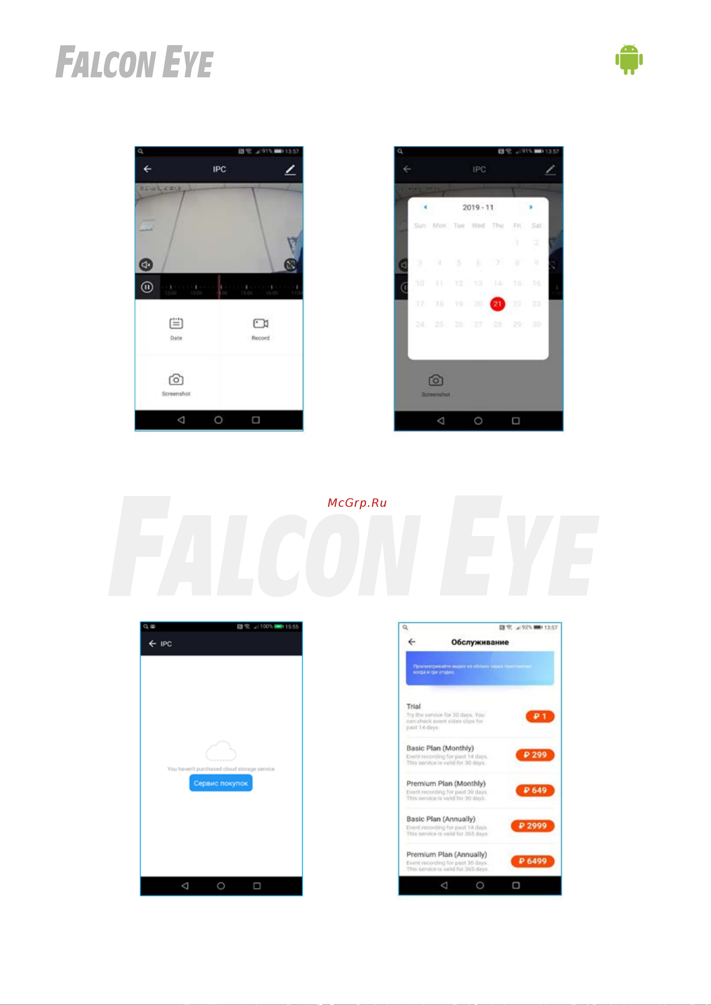 Falcon Eye Spaik 1 двухмегапиксельная 00-00169961 Инструкция к товару онлайн [11/13] 841653