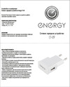 Energy ET-09, 1,0А, цвет - белый 00 6294 Инструкция