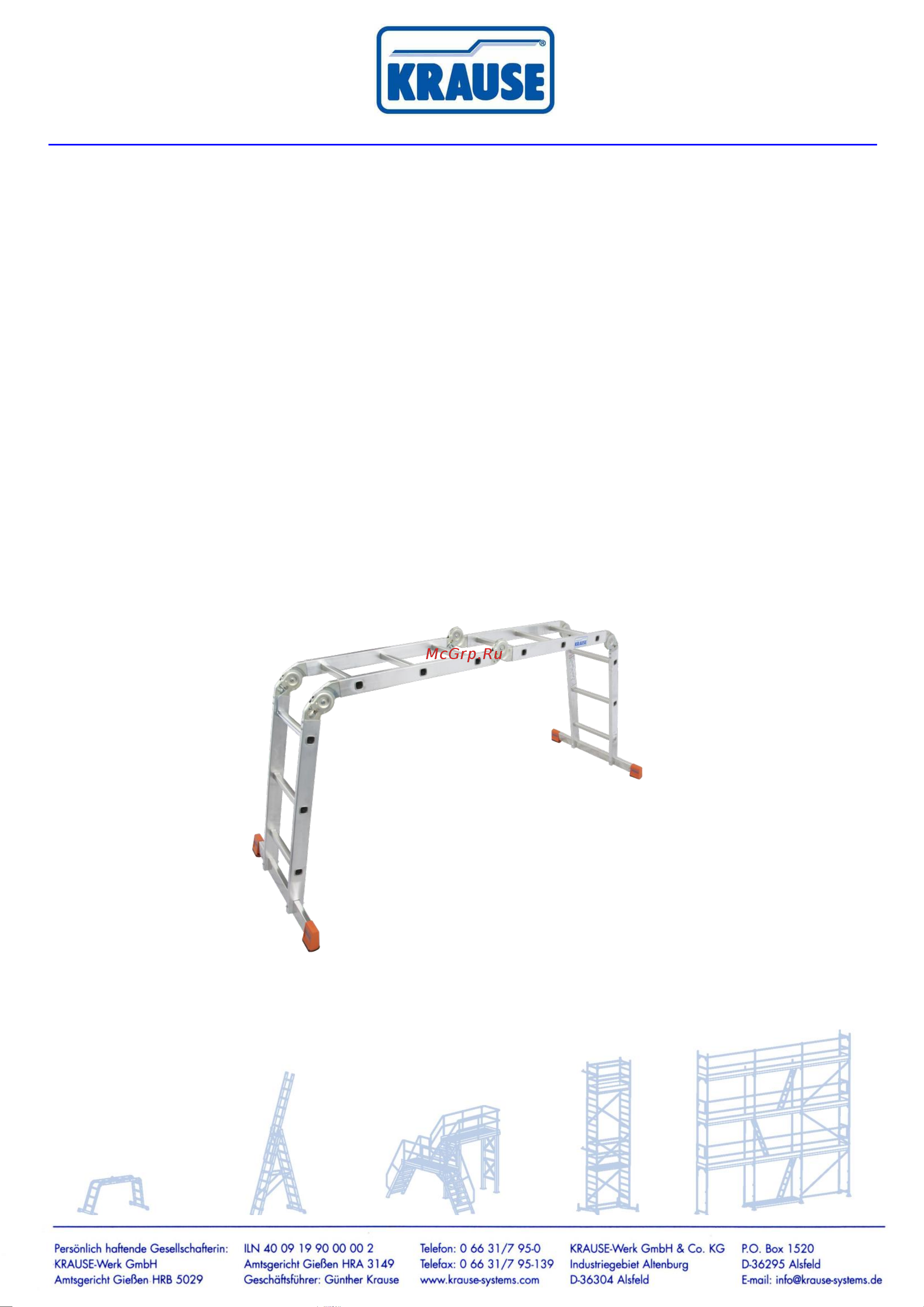 KRAUSE MONTO MULTIMATIC, 4х4 120649 Инструкция к Krause MULTIMATIC 4х4 120649 онлайн
