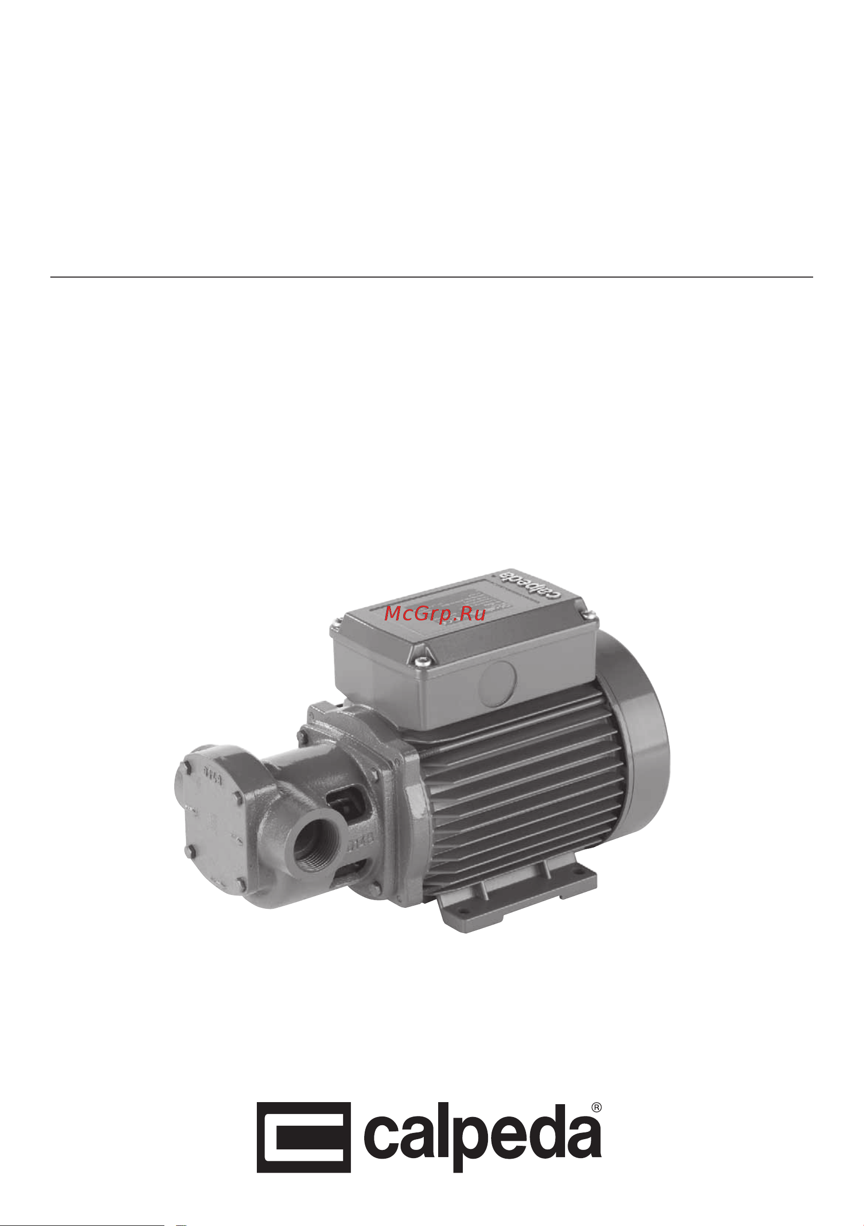 CALPEDA IR 25/4/A 230/400/50 Hz 100381745 Инструкция по эксплуатации I, IR, IRR онлайн