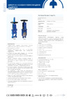 FAF 6550 ду100 ру10 чугун,epdm, межфланцевая, невыдвижной шток D040-01423 Технический паспорт