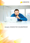 LanMaster SOUNDPROOF звукоизолированный, 18U, 750x1130 мм, цвет лиственница LAN-DC-CBSP-18U-WD Инструкция к товару