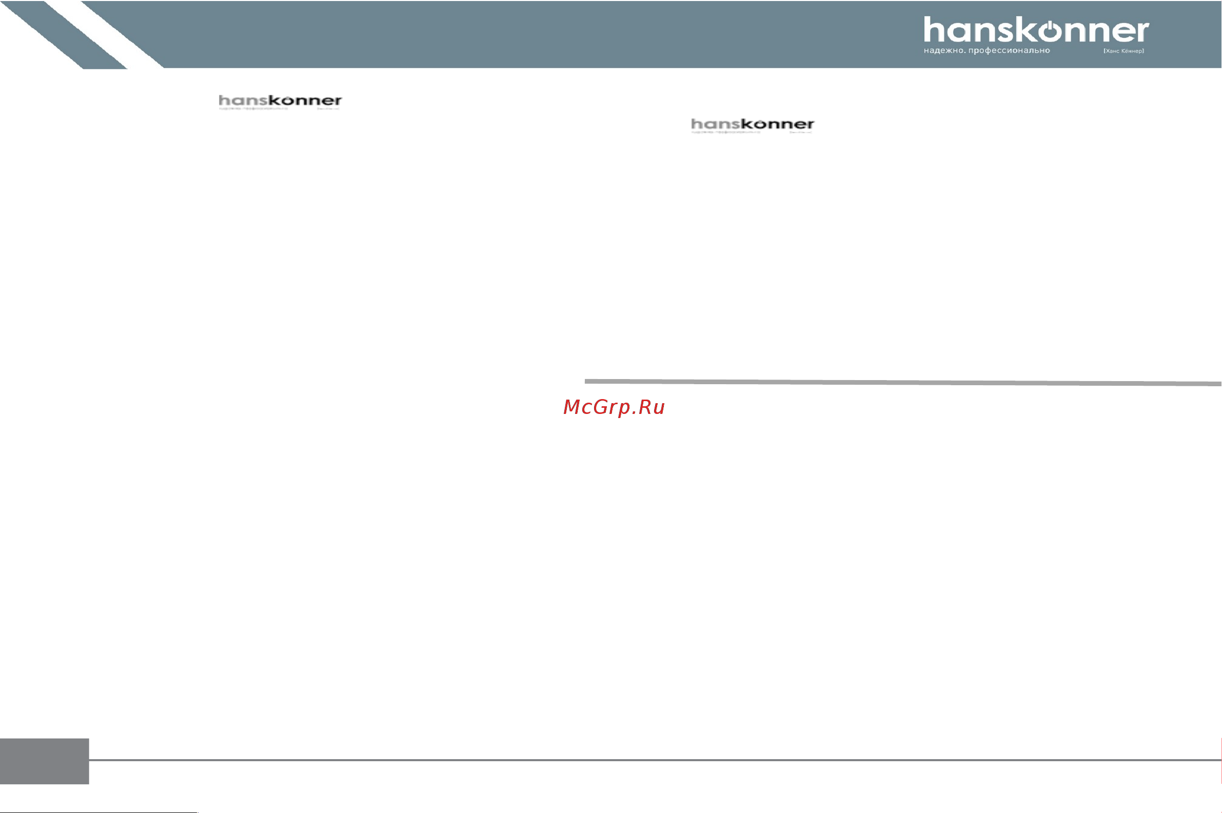 Hanskonner HAG16180EC Инструкция онлайн [4/27] 842058