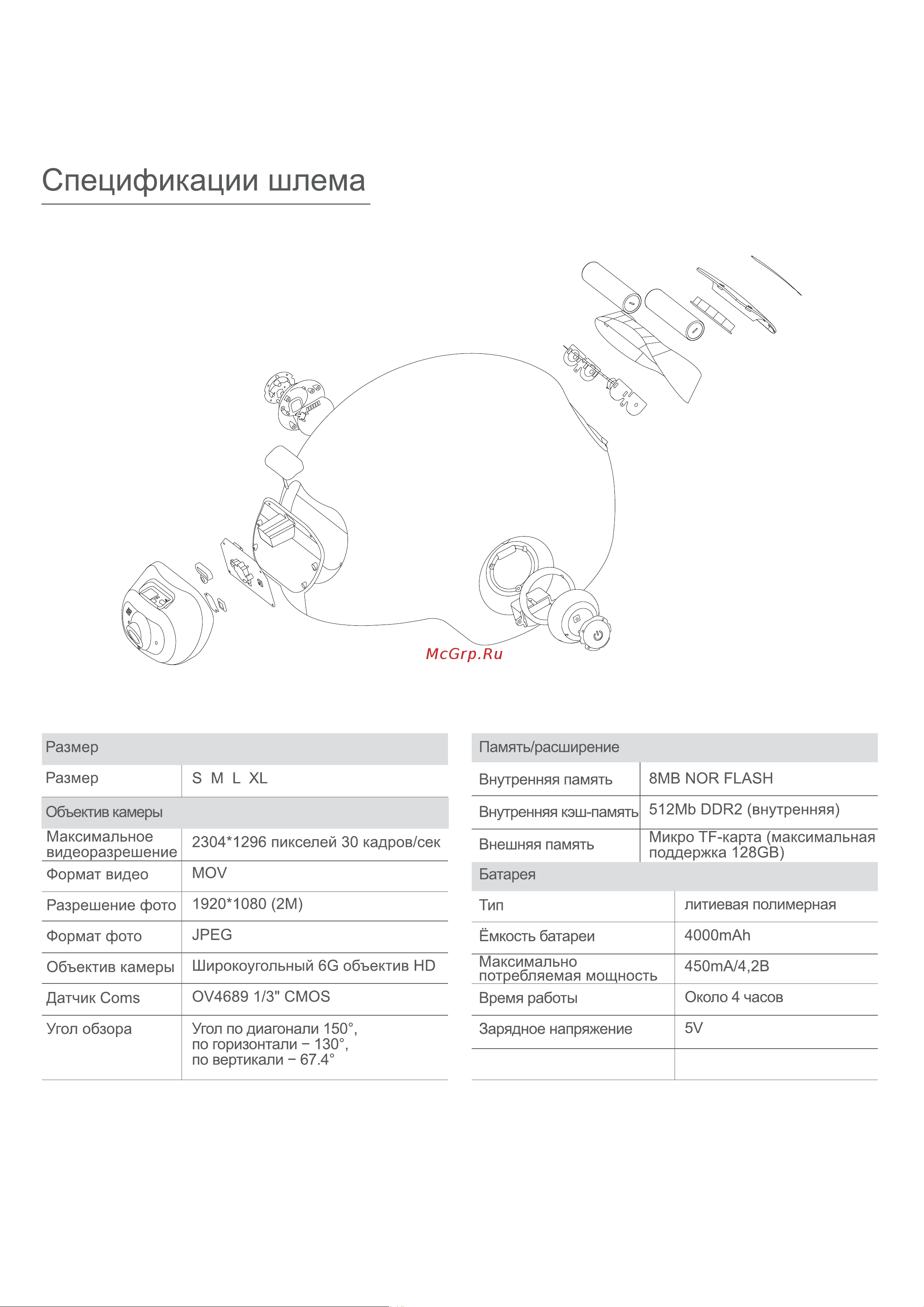Airwheel коричневый, размер M C6 AW C6-BROWN-M Инструкция к Airwheel C6 с камерой, цвет белый, размер L онлайн [3/11] 842196