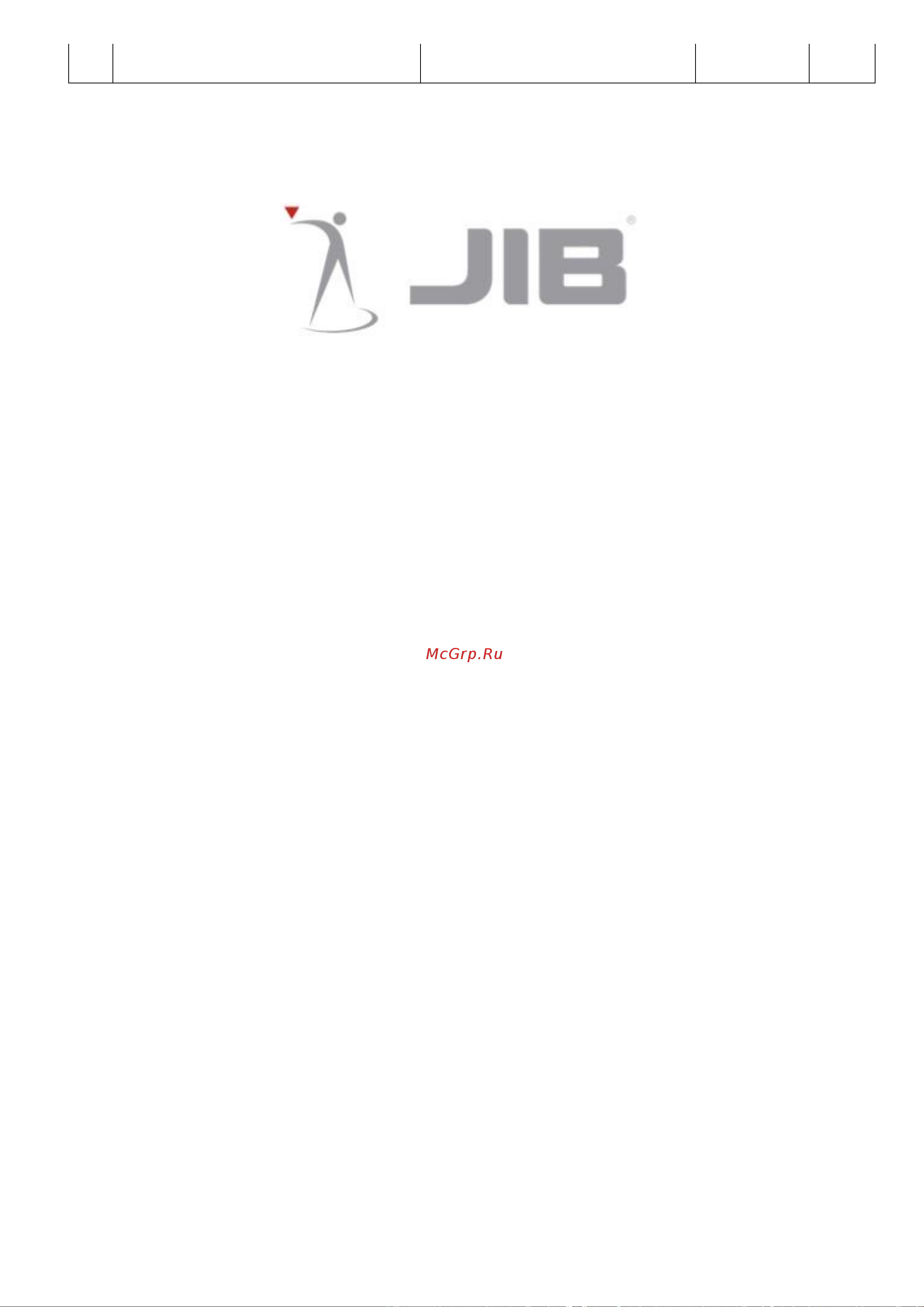 JIB mm491g 0,37 квт, 230в 0710020219000 Руководство по эксплуатации JIB MM491G онлайн [16/16] 842256