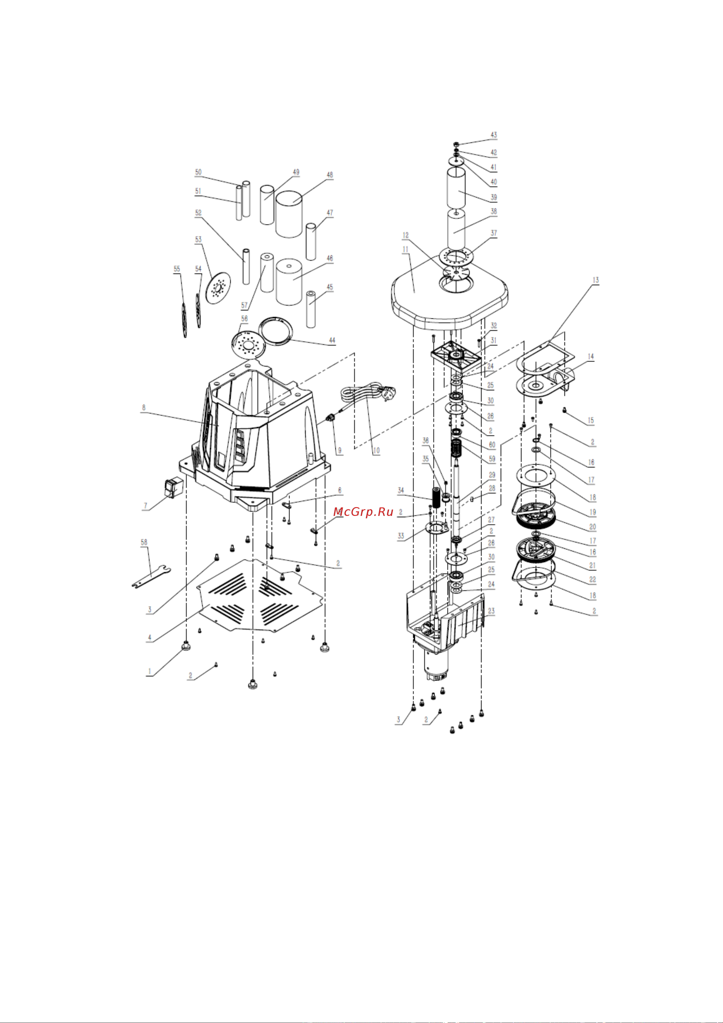 JIB OSS-75A 0.45 кВт, 230В 0710020227000 Руководство по эксплуатации шлифовального станка JIB OSS-75A онлайн [13/17] 842258