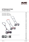 Al-Ko Comfort 38.1 HM 113865 Инструкция к AL-KO Comfort 38.1 HM 113865
