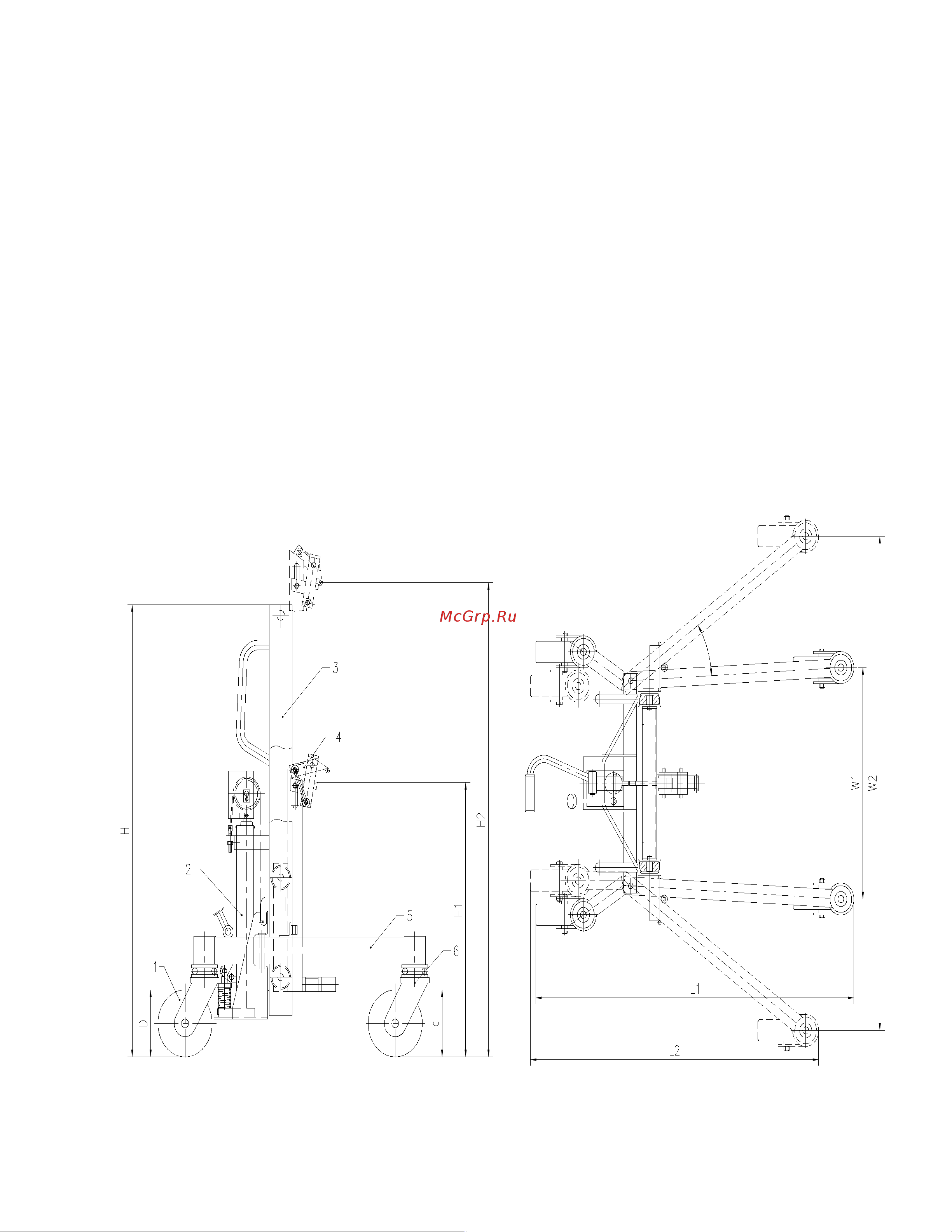 Euro-lift DT400 00016679 Руководство онлайн [2/7] 842425