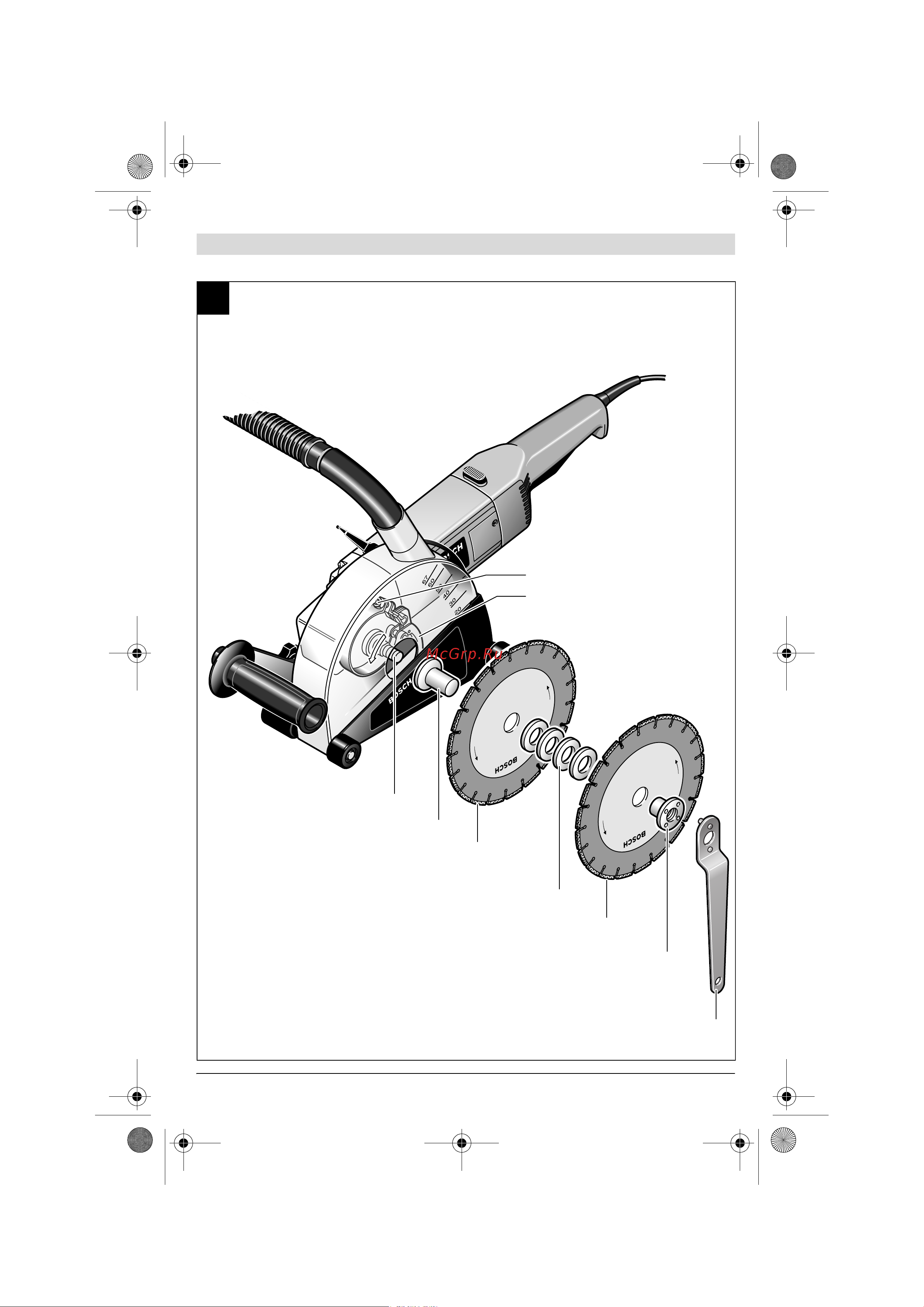 Bosch GNF 65 A 0.601.368.708 Инструкция к товару онлайн [6/170] 842568