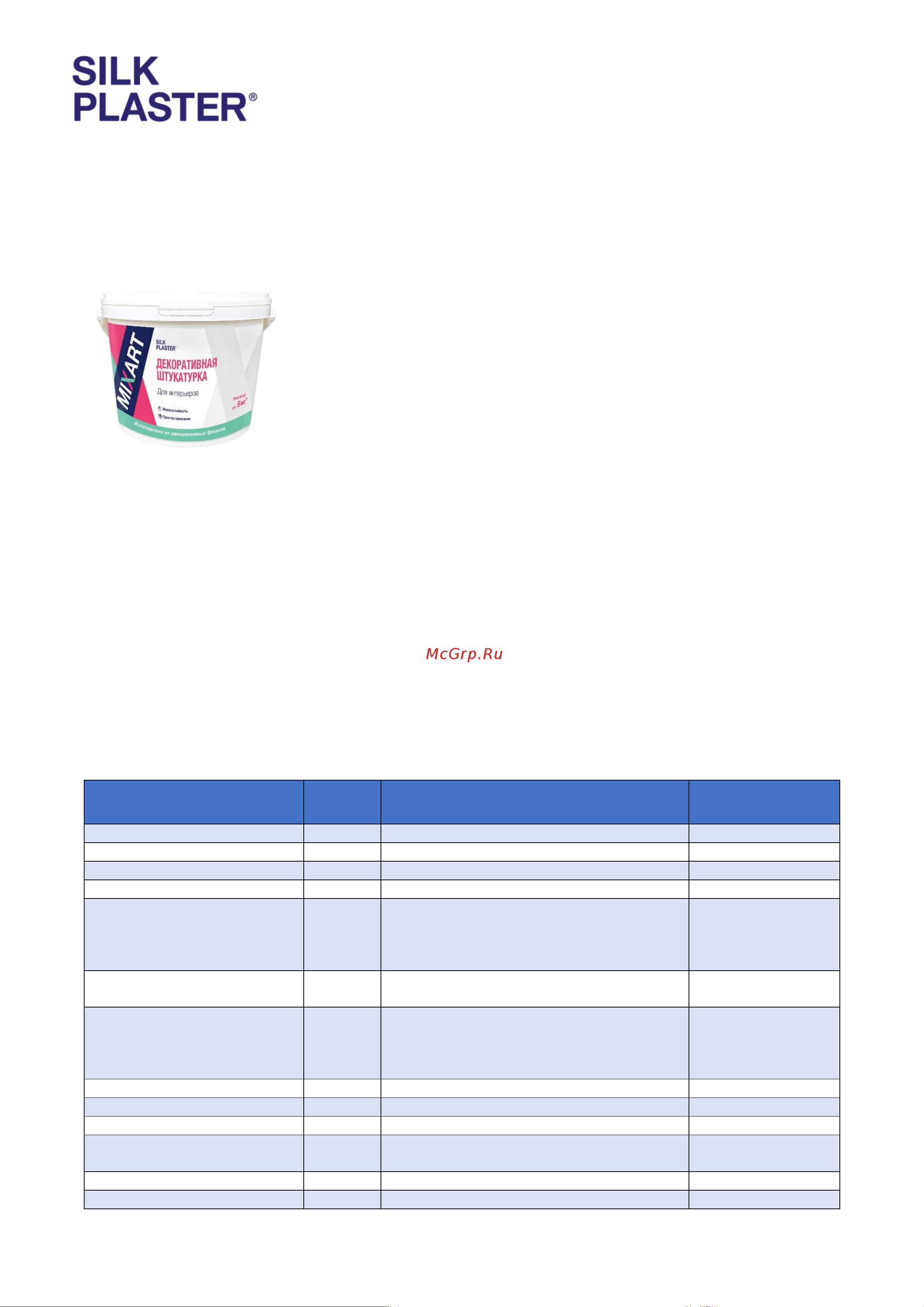 Silkplaster MIXART Absolute интерьерная васильково голубая 5,5 кг 3027 Инструкция по нанесению онлайн