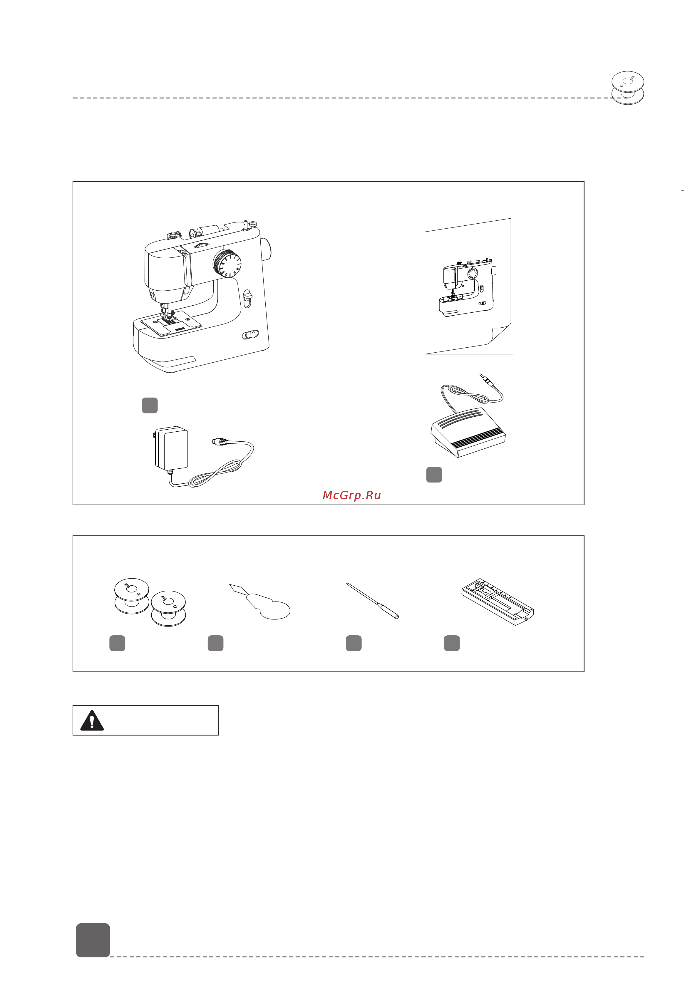 Чайка HandyStitch 33 4670024757745 Инструкция к Chayka HandyStitch 33 4670024757745 онлайн [4/27] 842729