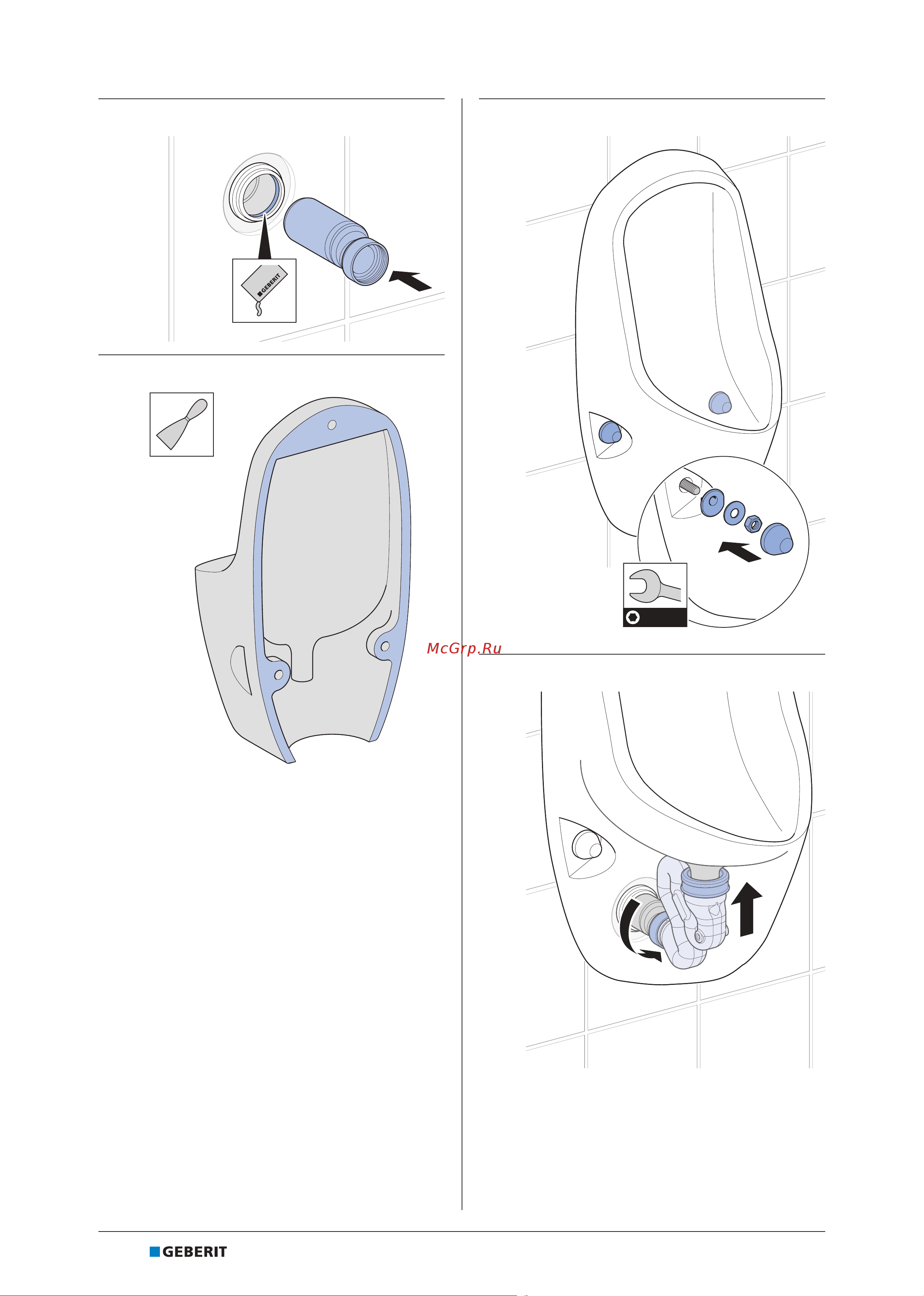 Geberit 152.942.11.1 ALESSI 00000005034 Инструкция к Geberit 152.942.11.1 00000005034 онлайн [4/8] 842796