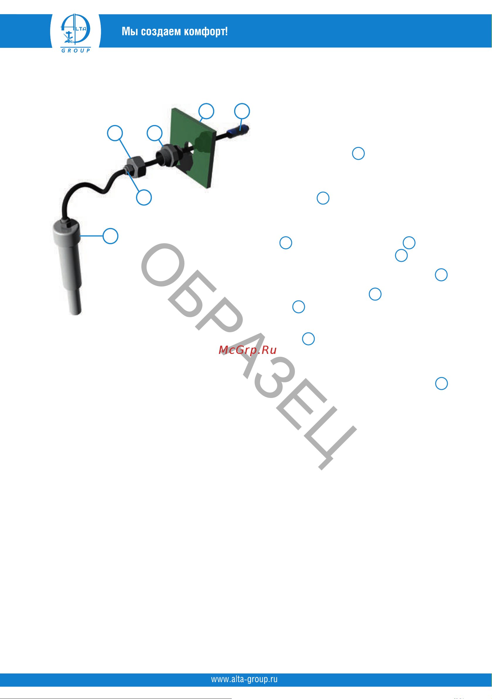 Alta Group PNP Alta Level Sensor NEW УТ000020733 Инструкция к Alta Group Alarm PNP.NO. УТ000020981 онлайн [9/12] 854839