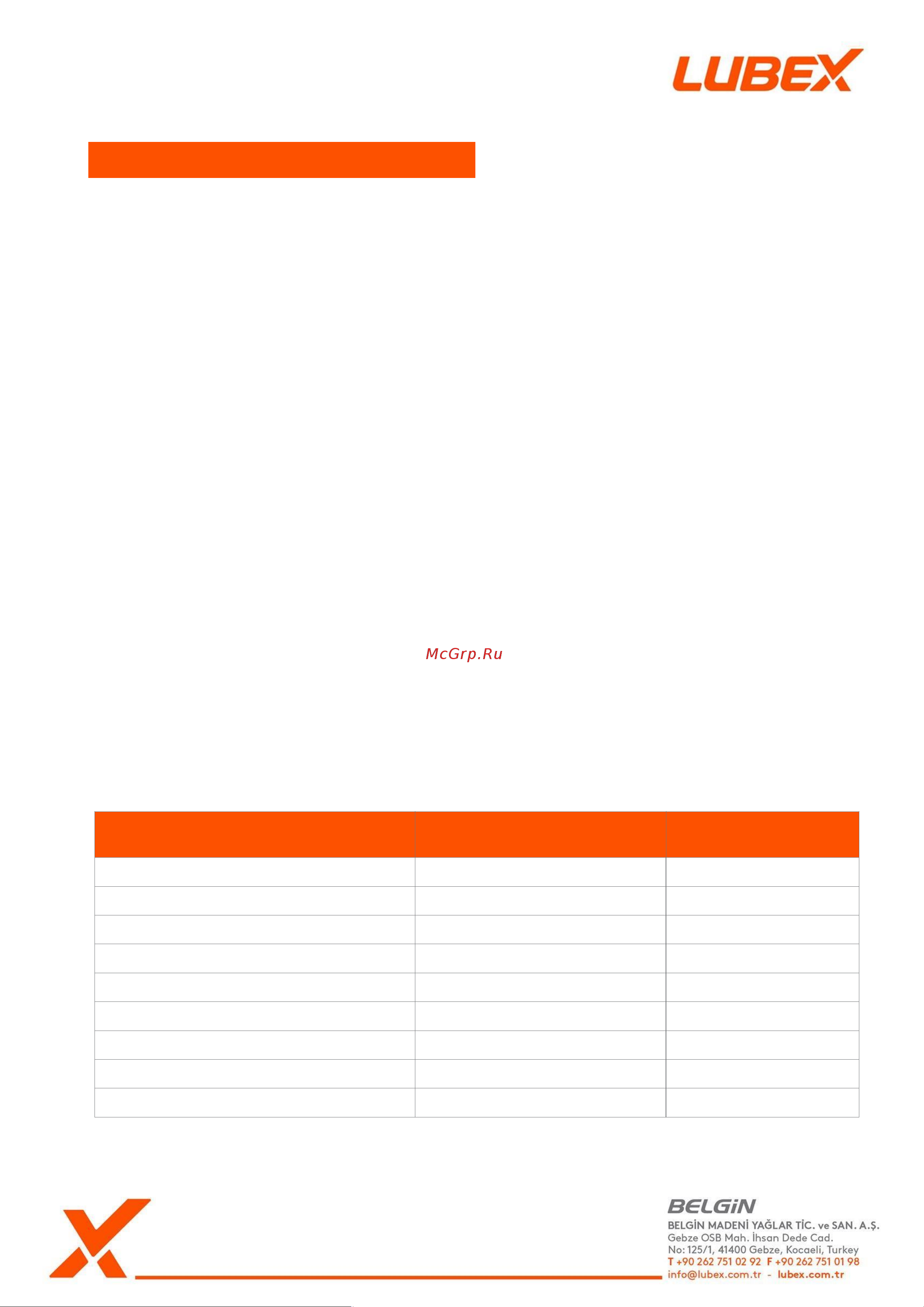 Lubex PRIMUS EC 5W-40, 5 л L034-1312-0405 Инструкция к Lubex PRIMUS EC 5W-40 L034-1312-0405 онлайн