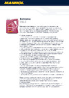MANNOL EXTREME 5W40 1 л 1020 Инструкция к MANNOL EXTREME 5W40 1020