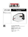 Jet AFS-1000C 713000-RU Инструкция к JET 713000-RU