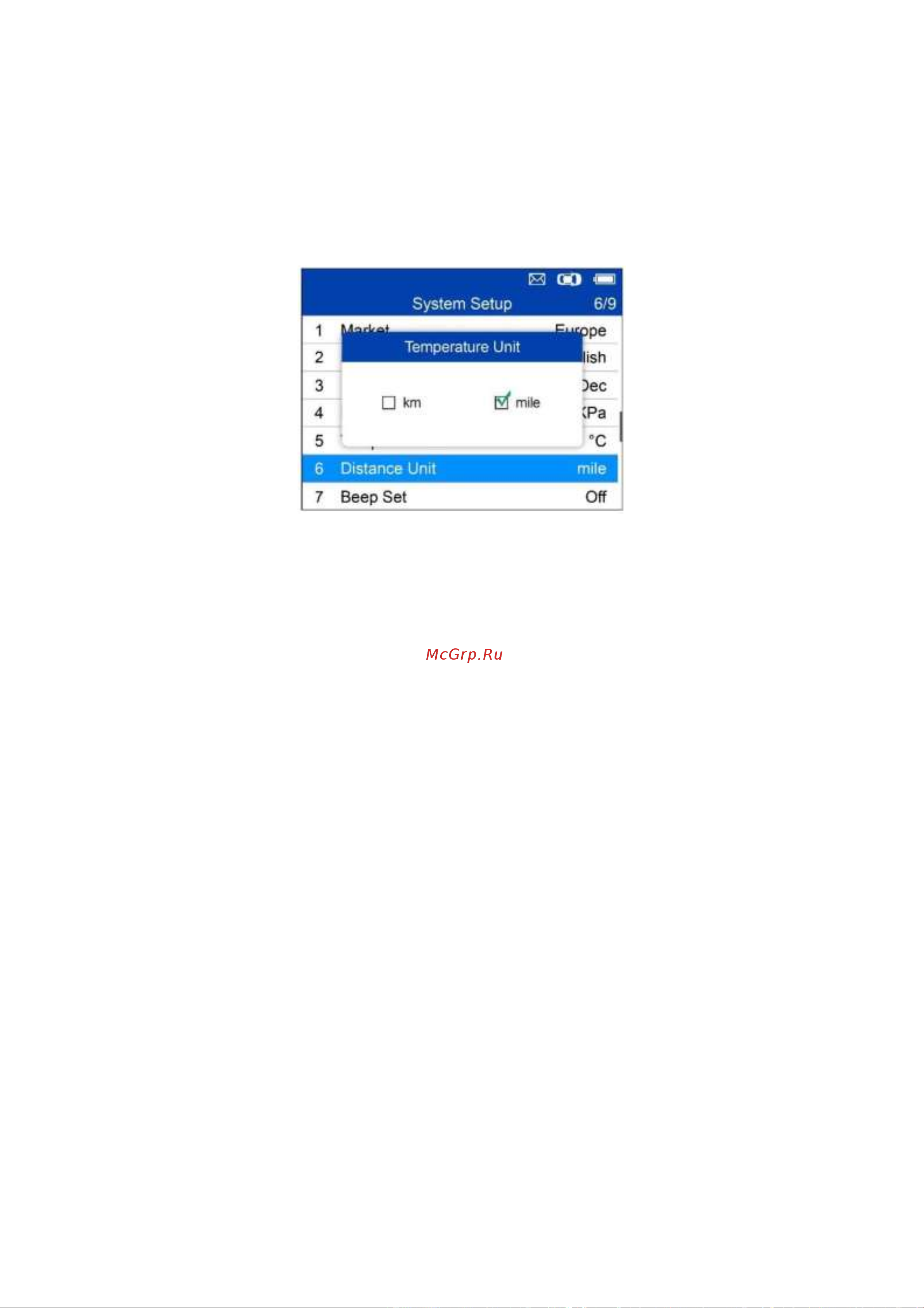 Autel MaxiTPMS TS508WF, OBD2 00-00010227 101000679 Руководство пользователя TS508 онлайн [66/75] 843291