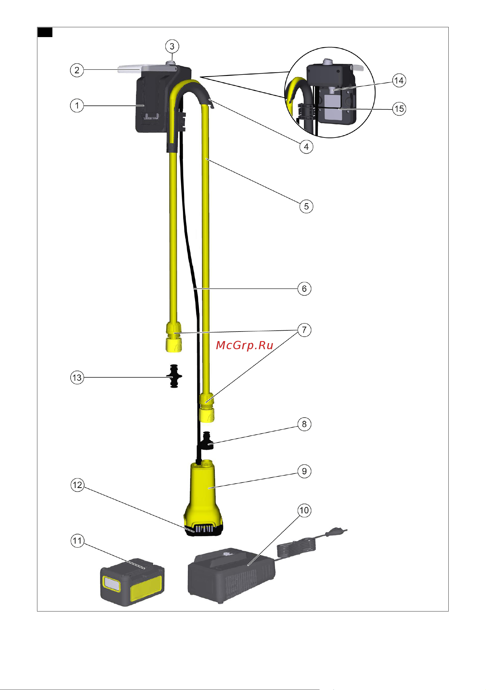 Karcher BP 2.000-18 Barrel INT 1.645-475.0 Инструкция по эксплуатации онлайн [2/124] 843420