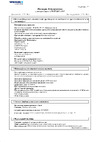 WAKOL MS 315 0,8 кг 360606 Паспорт безопасности