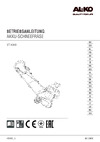 Al-Ko SnowLine ST 4048 EnergyFlex 113830 Инструкция к AL-KO SnowLine ST 4048 EnergyFlex 113830