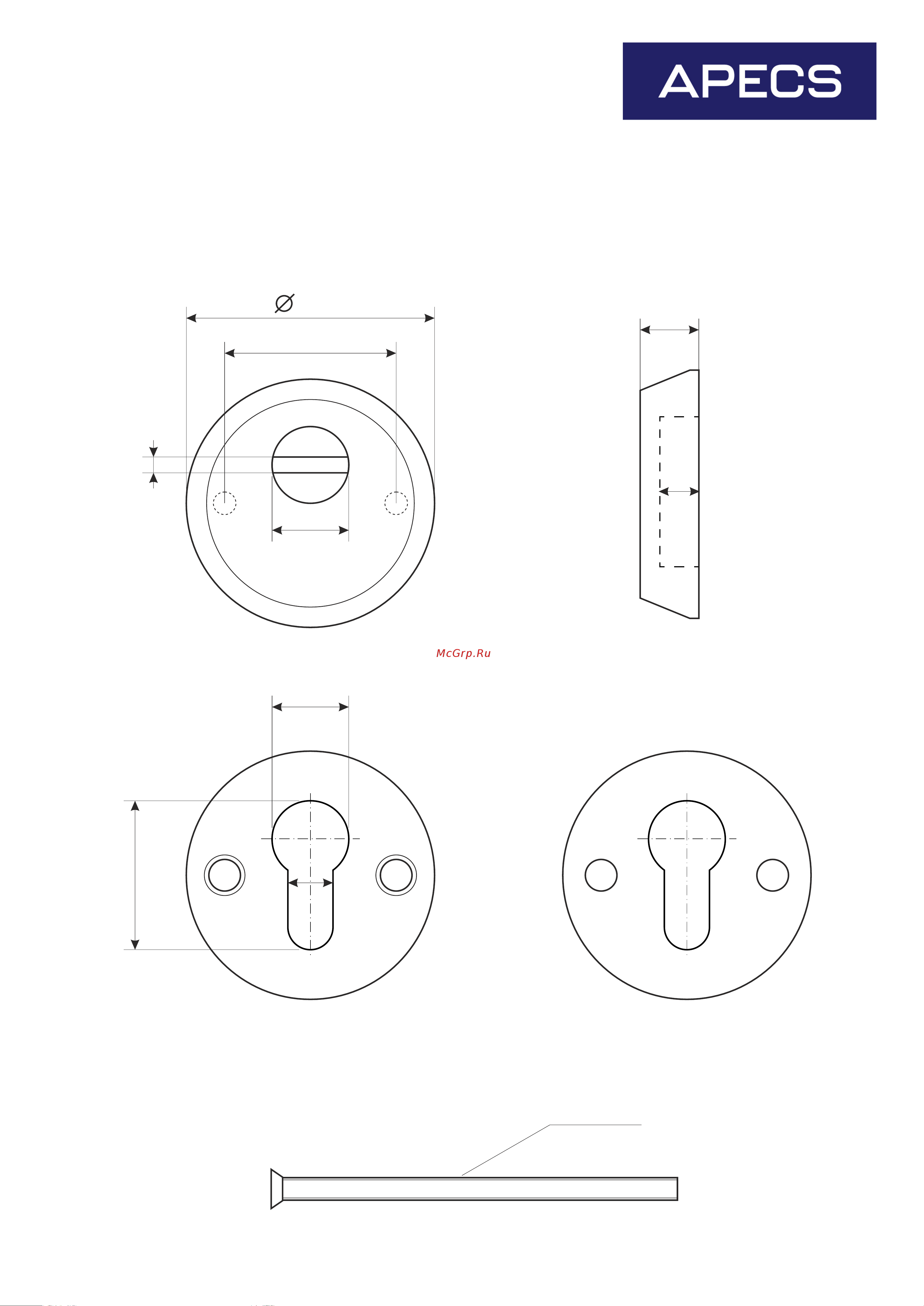 Apecs Protector Basic-CR 16900 Чертёж онлайн