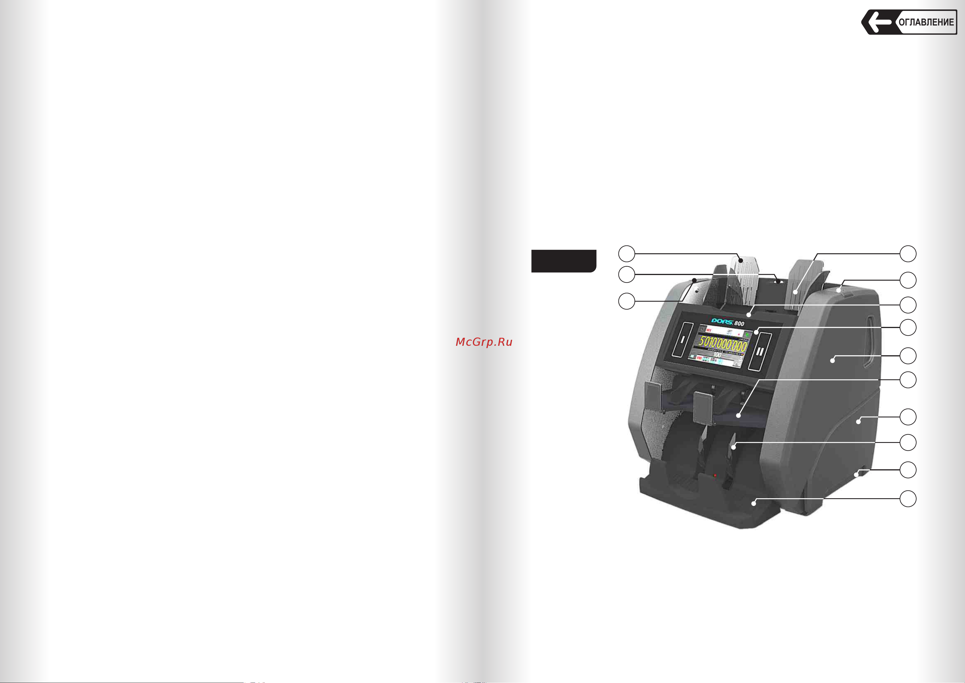 Dors 800 RUB FRZ-044676 Руководство по эксплуатации DORS 800 онлайн [4/27] 844459