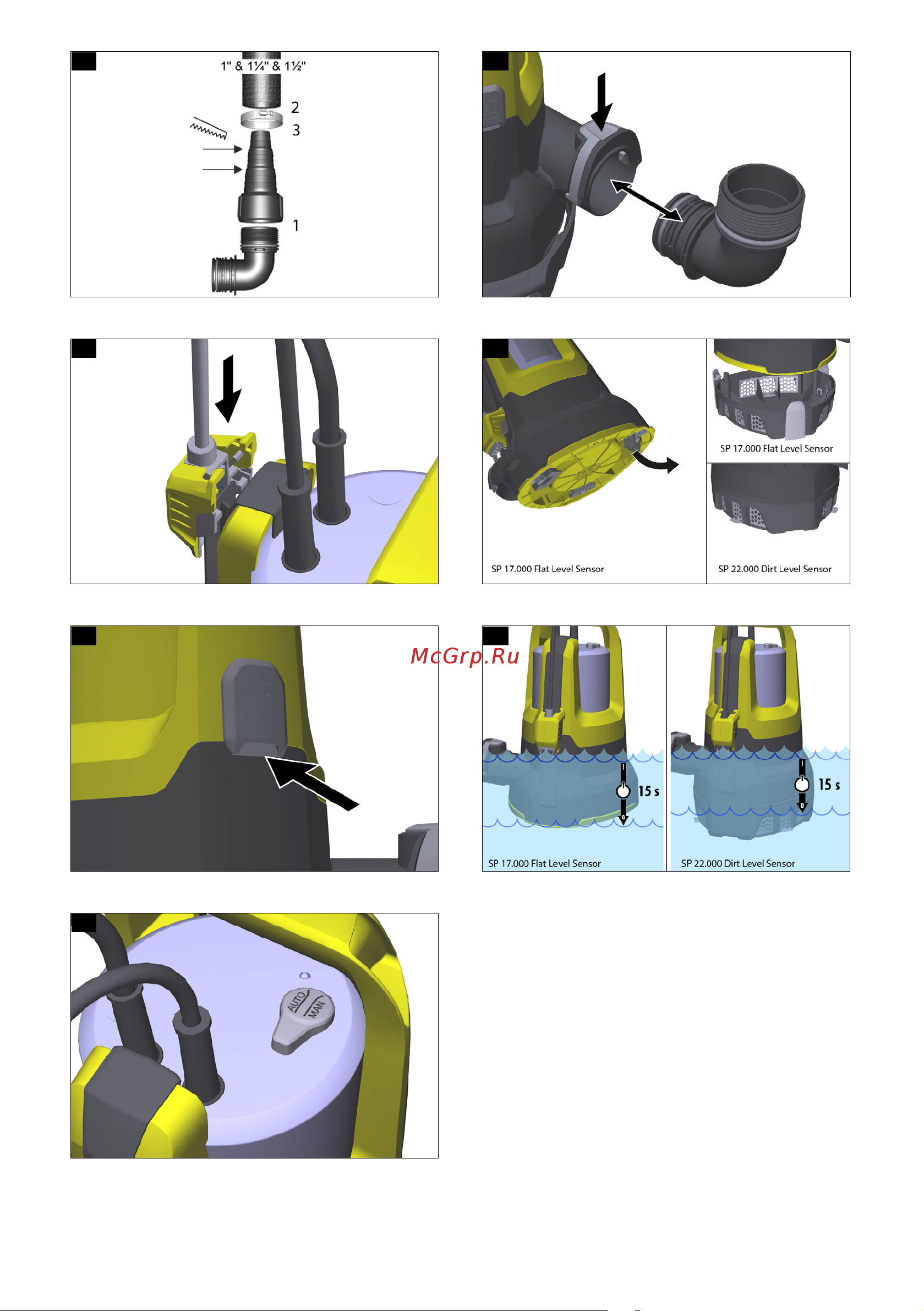 Karcher SP 22.000 Dirt Level Sensor 1.645-851.0 Инструкция к Karcher SP 22.000 Dirt Level Sensor 1.645-851.0 онлайн [3/164] 844479