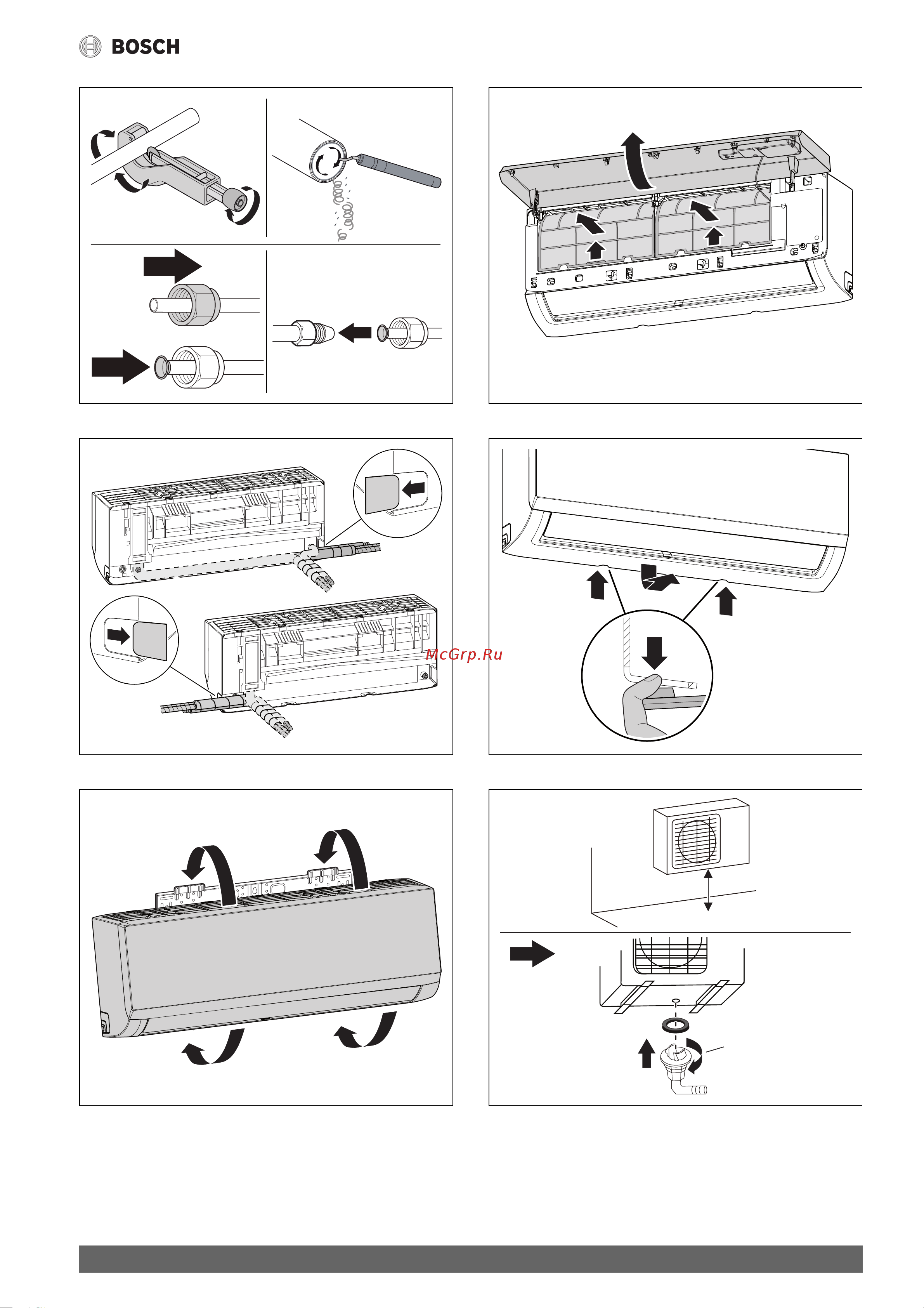 Bosch инверторного типа CLL5000 W 28 E/CLL5000 28 E BOSCH CCL5000 инструкция по установке онлайн [23/28] 844604