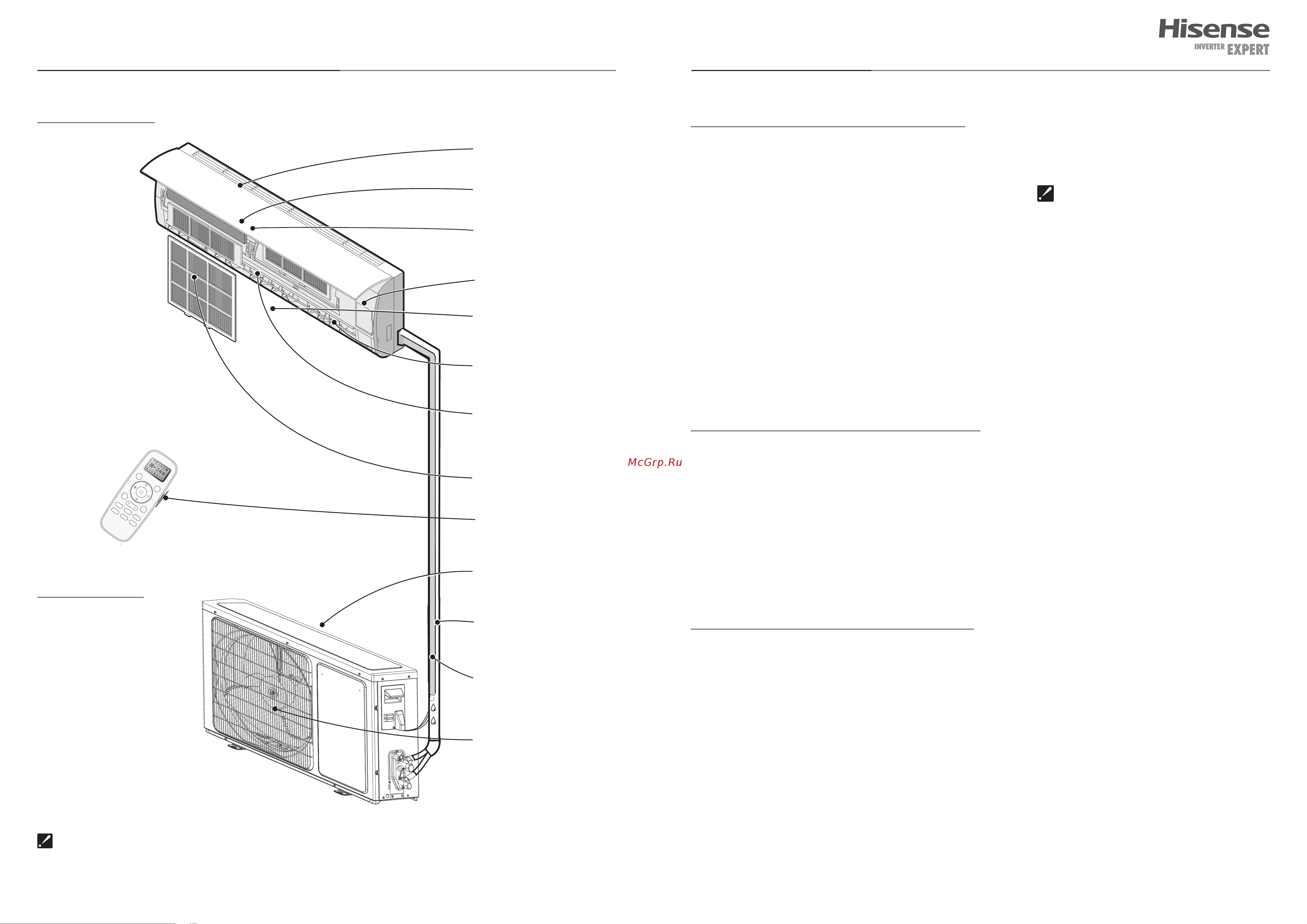 Hisense AS-13UW4RYDDB03G/AS-13UW4RYDDB03W Инструкция к Hisense AS-11UW4RYDDB02G/AS-11UW4RYDDB02W онлайн [4/15] 844766