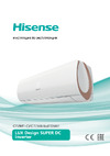 Hisense AS-13UW4SVETS10G/AS-13UW4SVETS10W Инструкция к Hisense LUX Design SUPER DC Inverter AS-13UW4SVETS10G/AS-13UW4SVETS10W