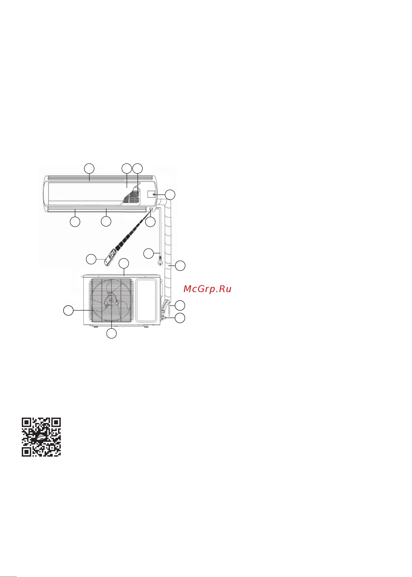 Centek 2310/2410W EER-3.25, компрессор GMCC CT-65CDC07 Инструкция к товару онлайн [3/28] 844775