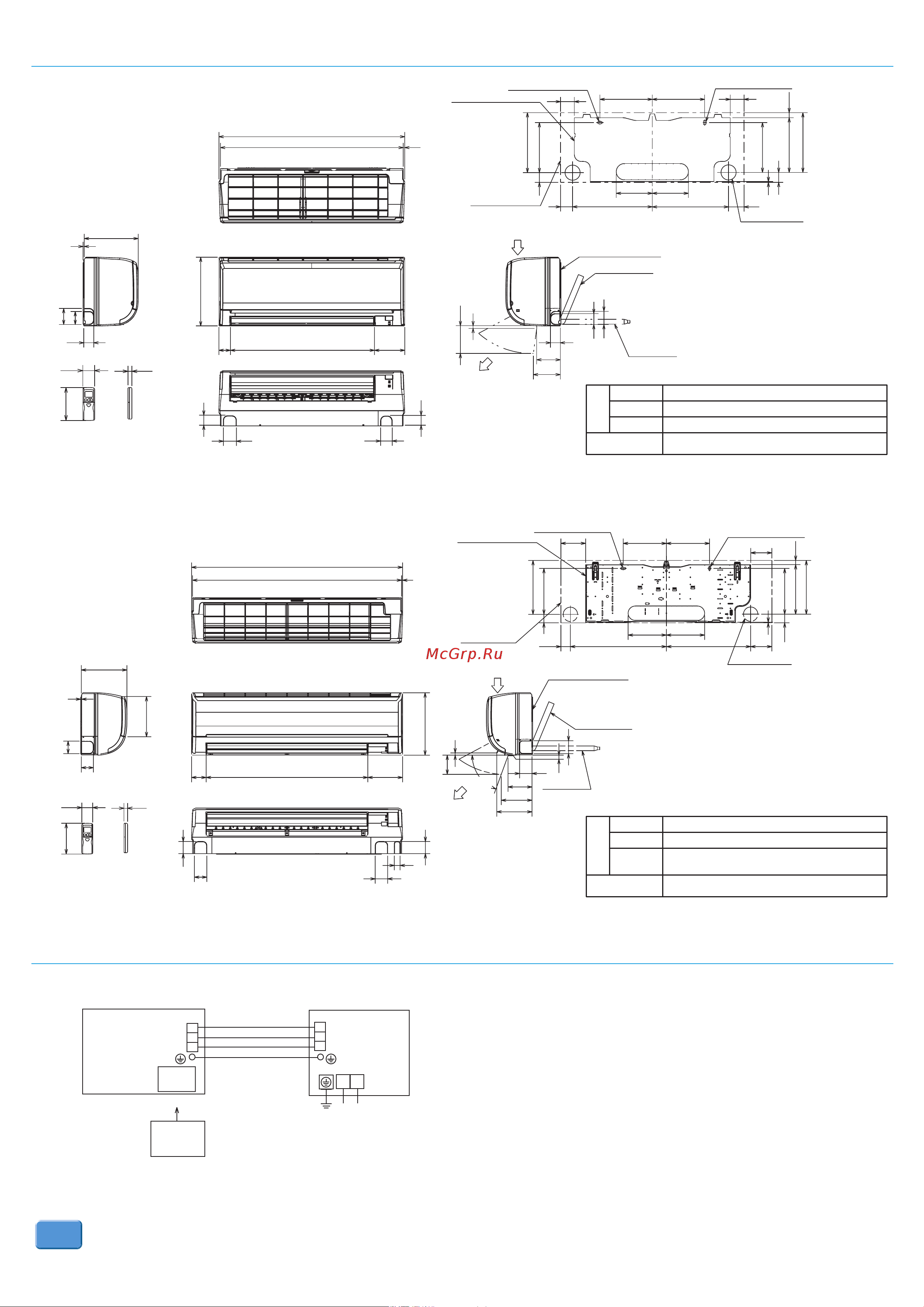 Mitsubishi Electric MS-GF60VA/MU-GF60VA 103416 Инструкция к Mitsubishi Electric MS-GF35VA/MU-GF35VA 103414 онлайн [3/4] 844826
