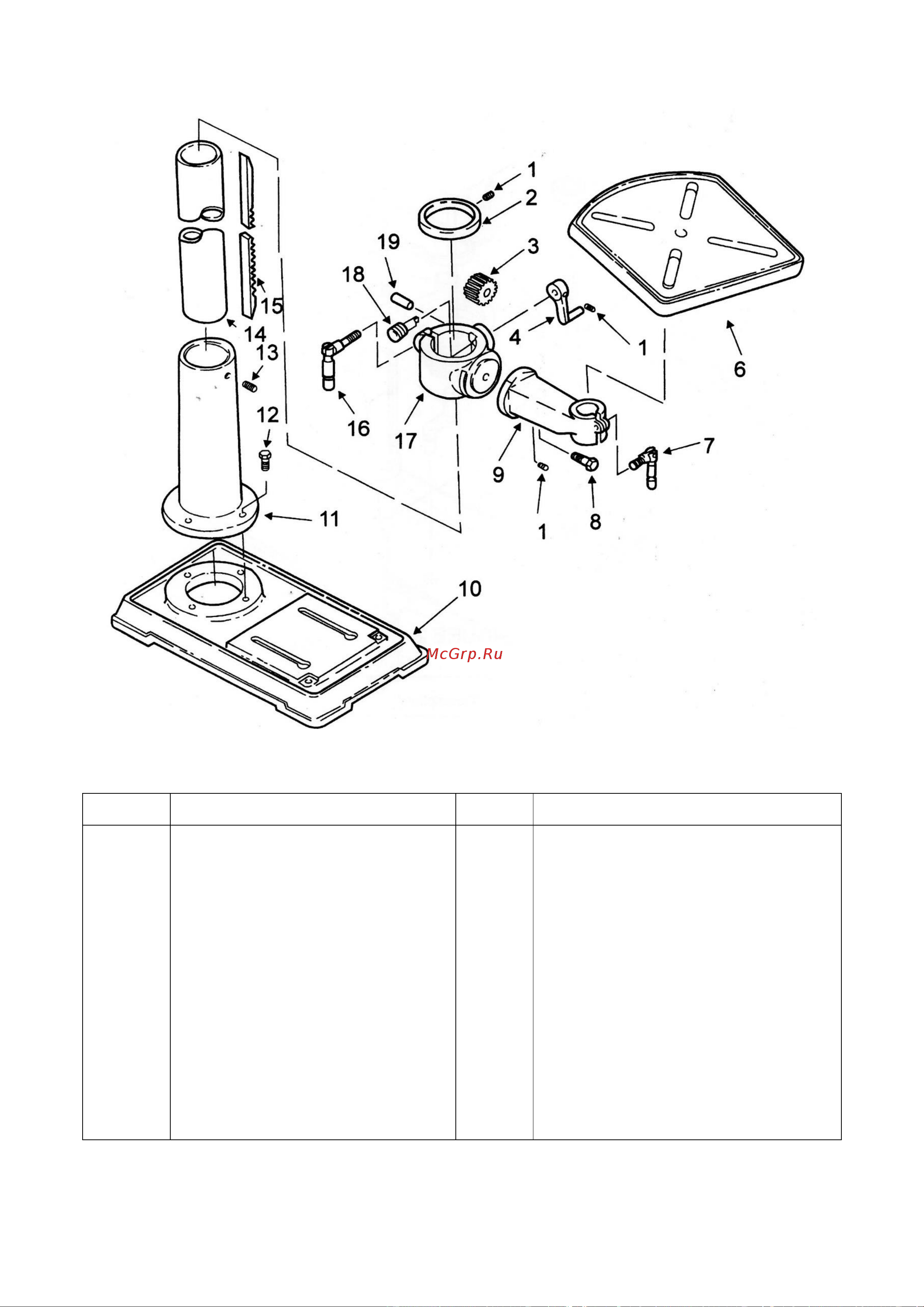 Stalex DP-20, Ø 20 мм, 850 Вт, 220 В, 55 кг DP38016B Инструкция онлайн [17/22] 845515