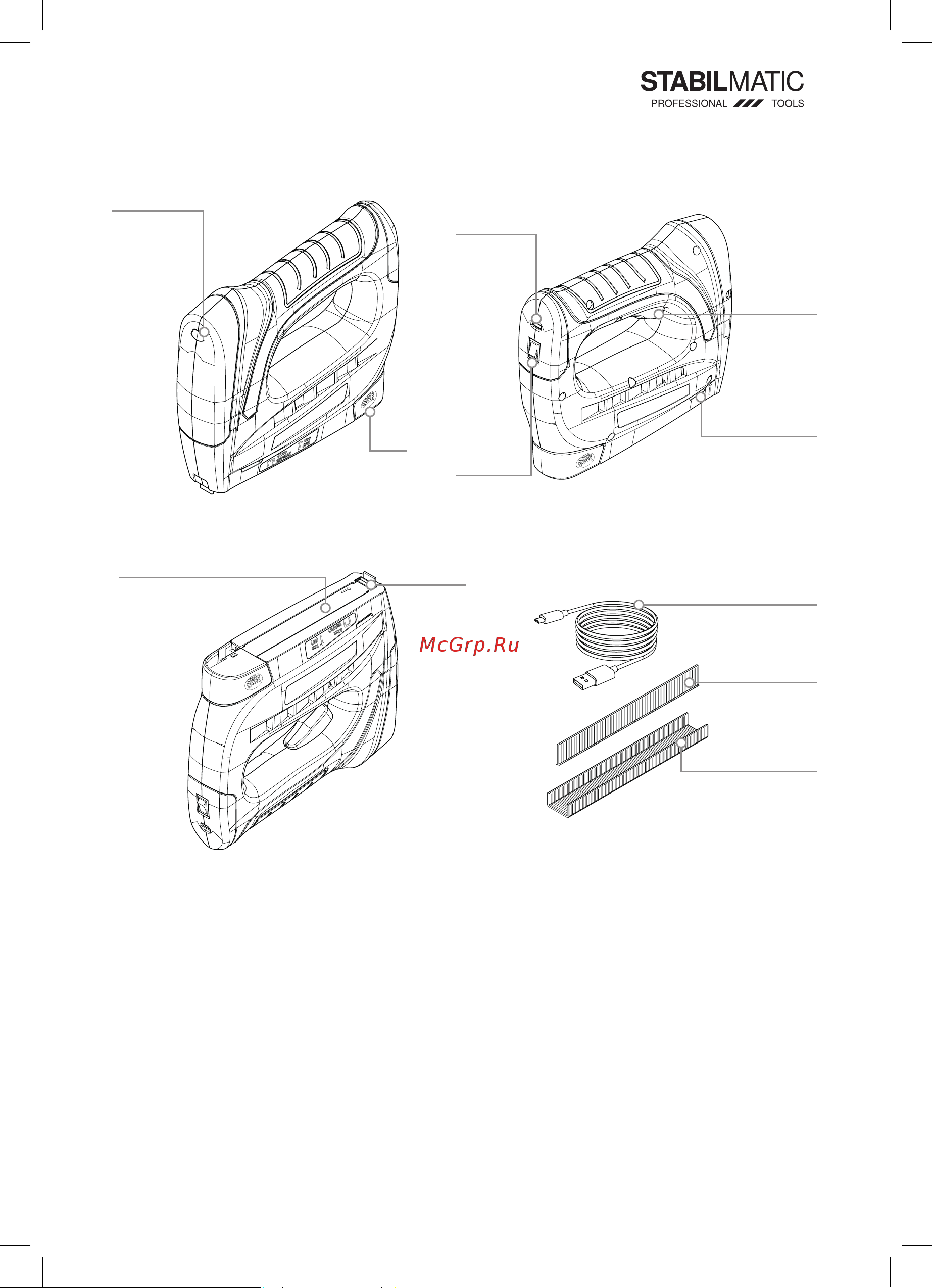 STABILMATIC STA-10-53 Инструкция для аккумуляторного степлера STA-10-53 онлайн [7/16] 845842