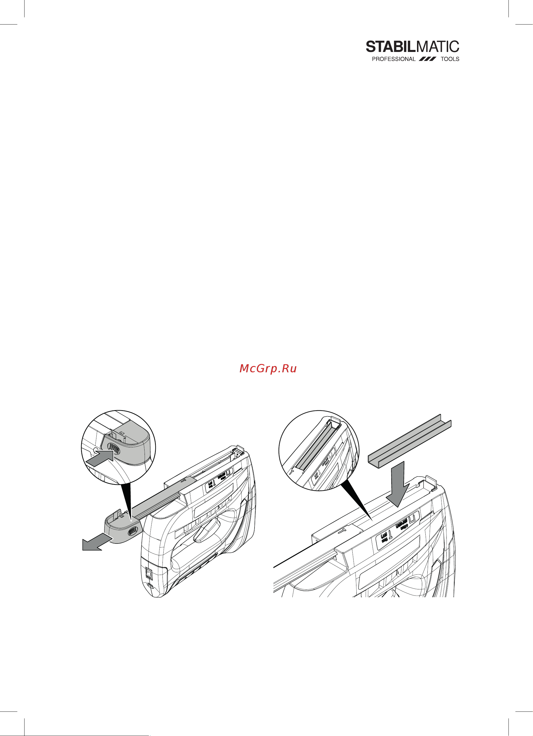 STABILMATIC STA-10-53 Инструкция для аккумуляторного степлера STA-10-53 онлайн [9/16] 845842