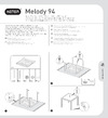 Keter Melody Quartet 247911 Инструкция по сборке