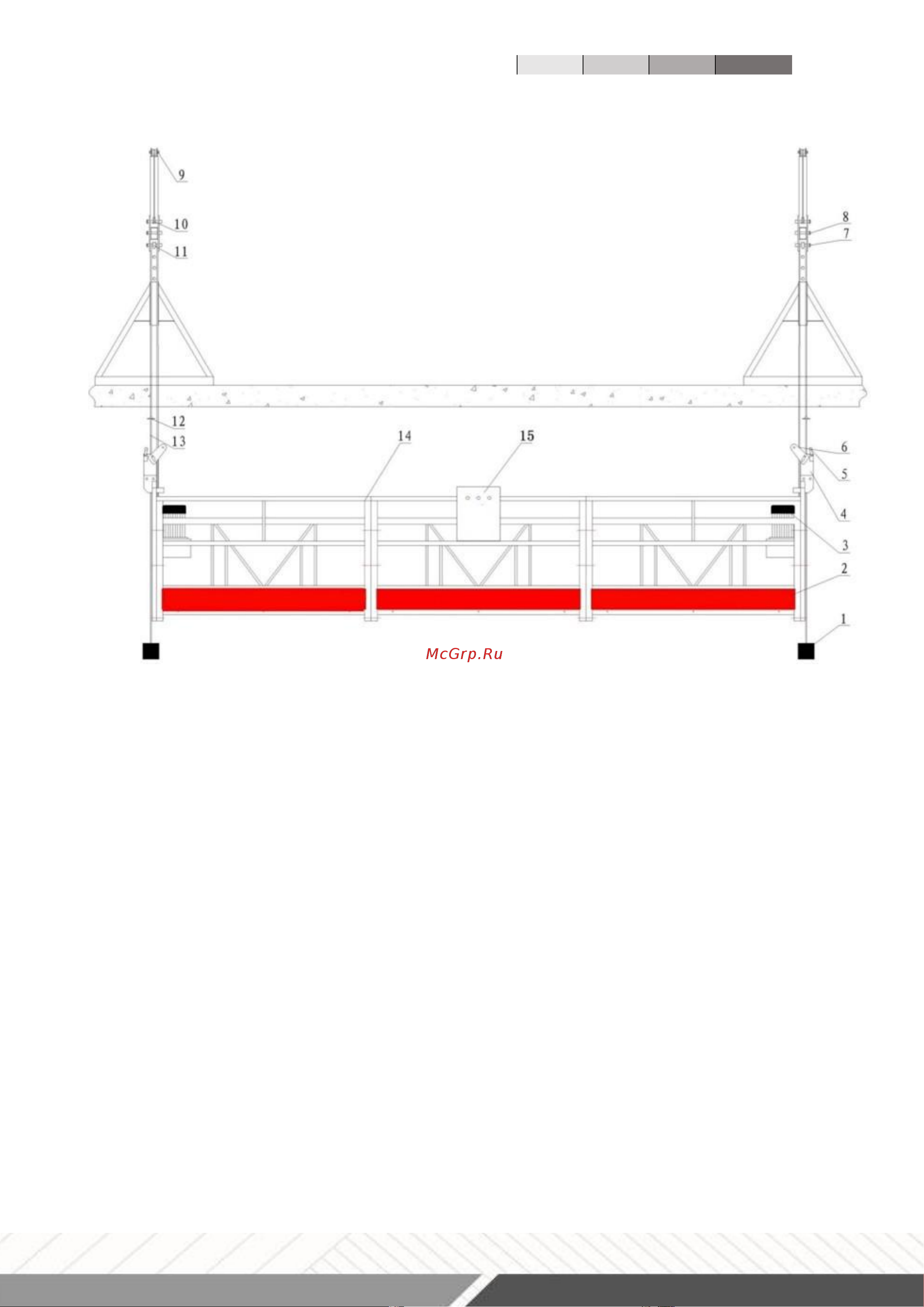 Тор ZLP630(I) г/п 630 кг, 6 м 1025890 Инструкция онлайн [7/66] 846102
