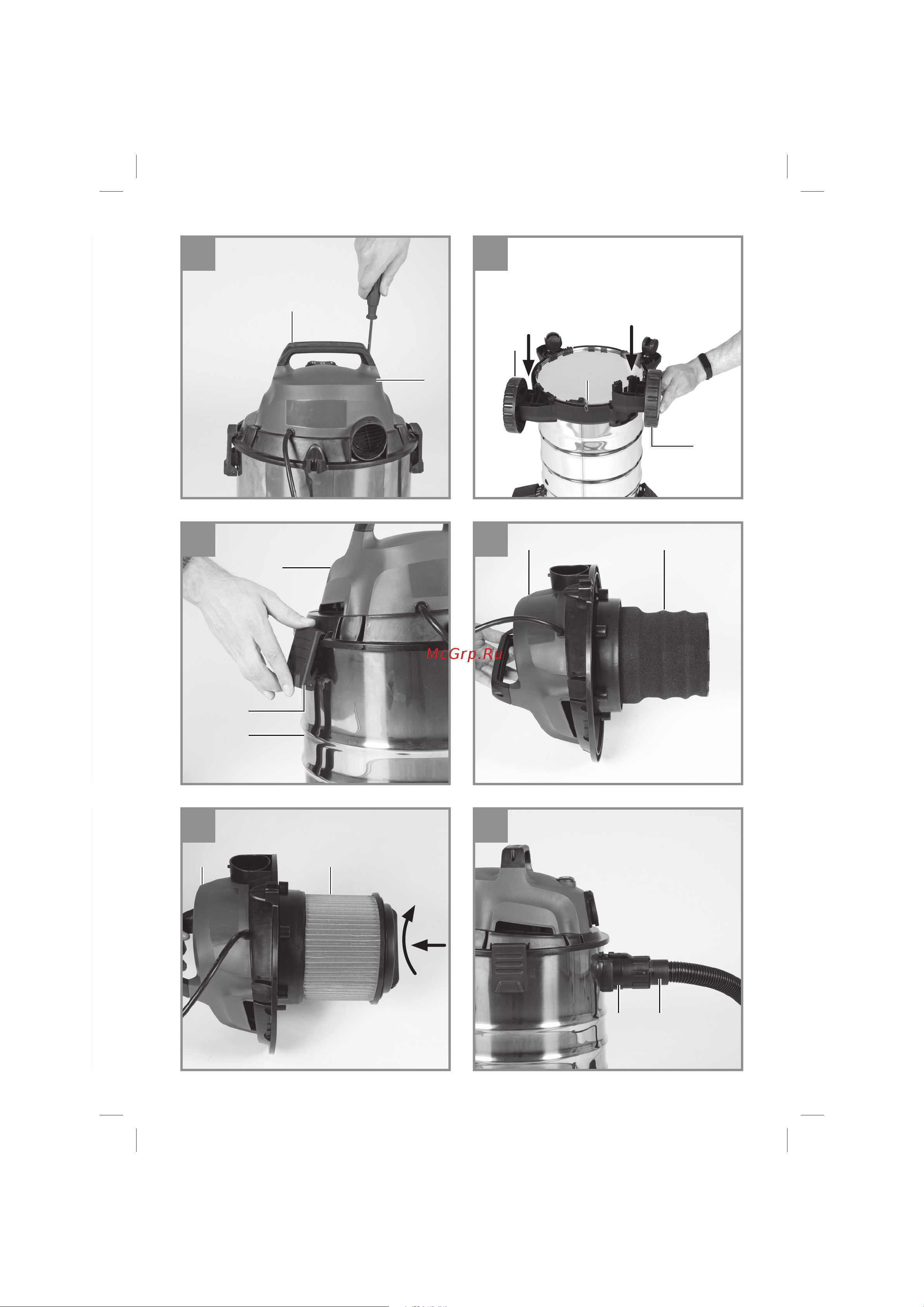 Einhell TC-VC 1930 SA Kit 1500 Вт, 30 л 2342230 Инструкция онлайн [3/14] 846204