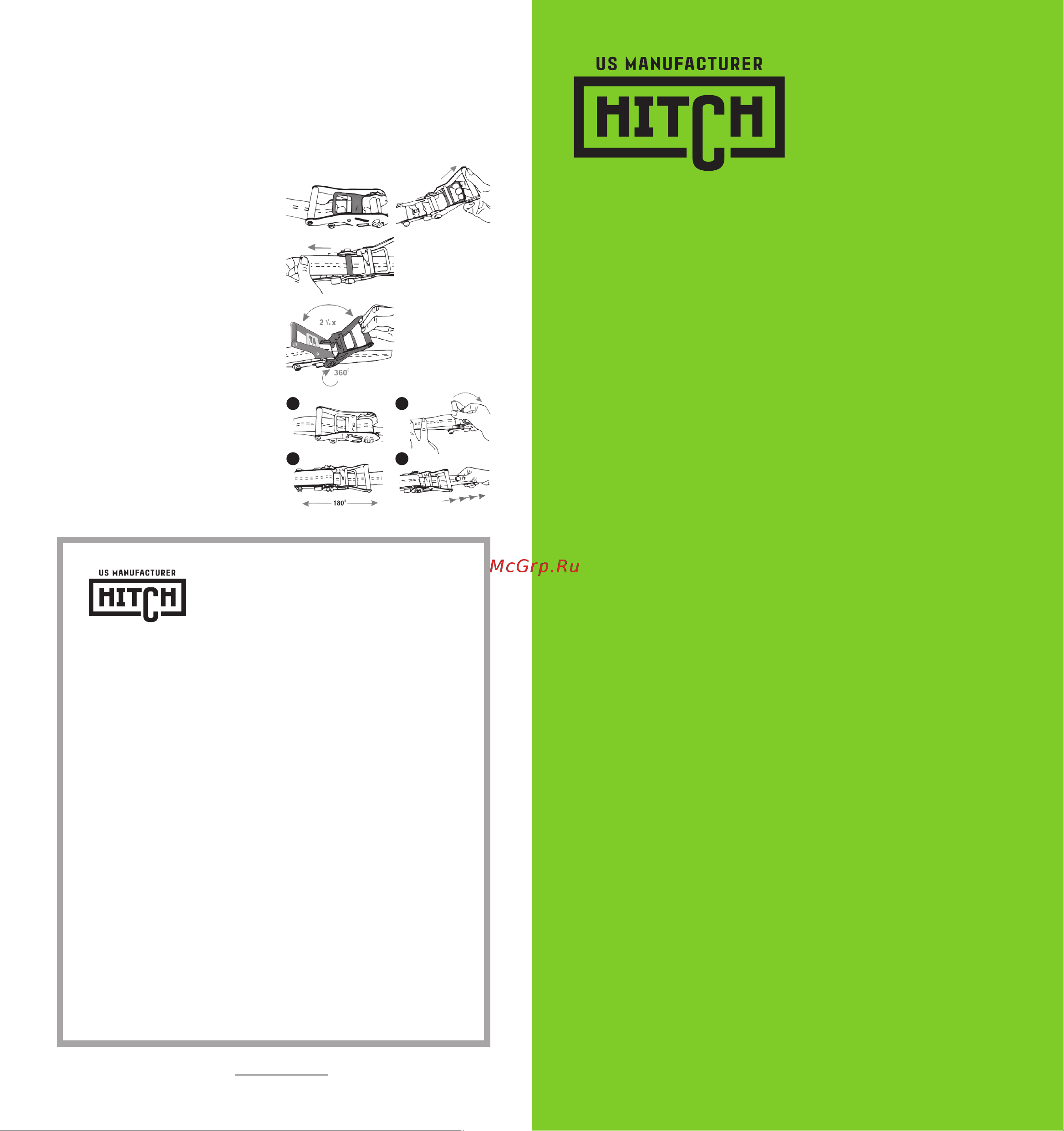 HITCH RS REGULAR 250:3000:6, 35 мм, STF 250 DaN, 3 т, 6 м, пакет SZ067694 Руководство по эксплуатации онлайн